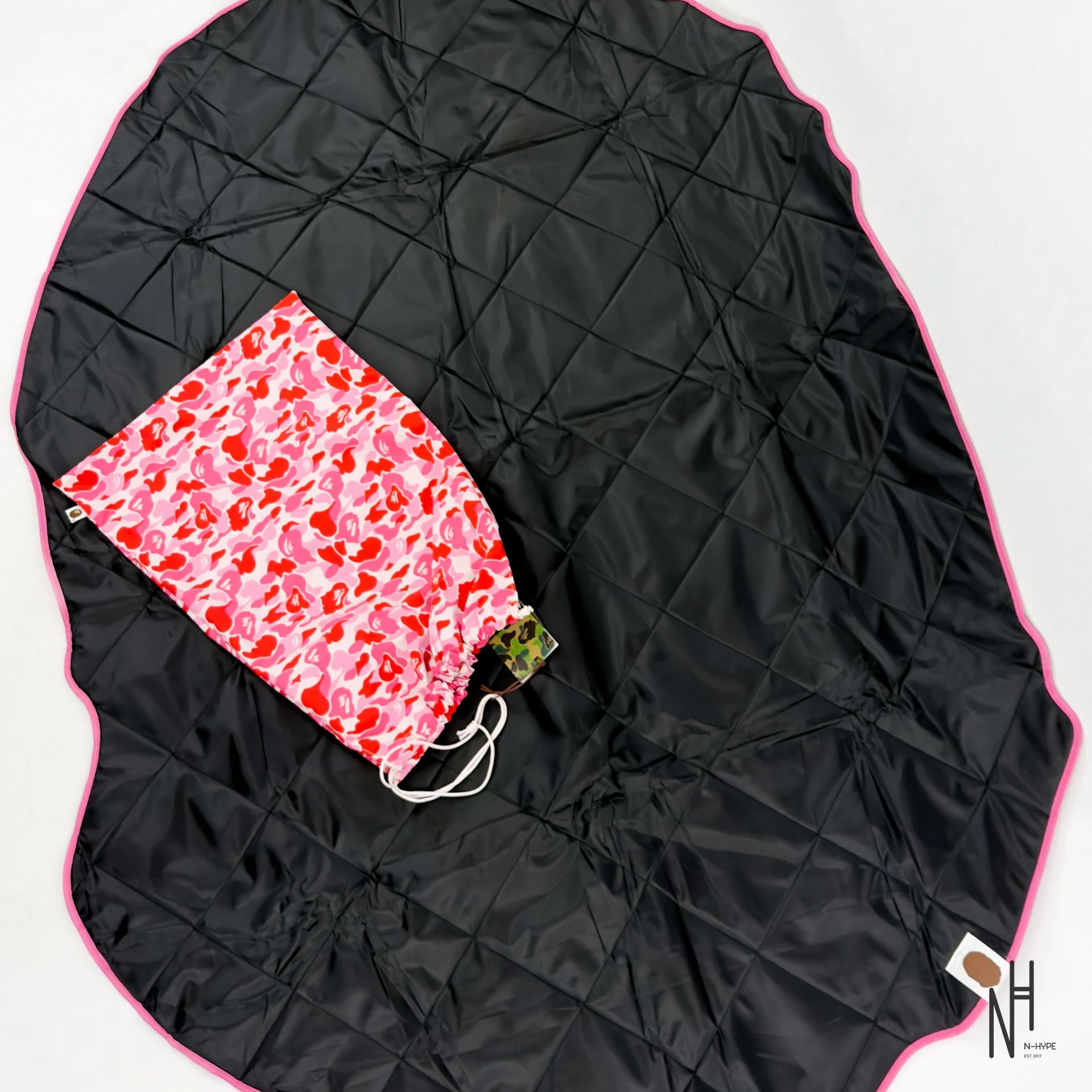 BAPE ABC Camo Ape Head Picnic Sheet Pink - Image 3