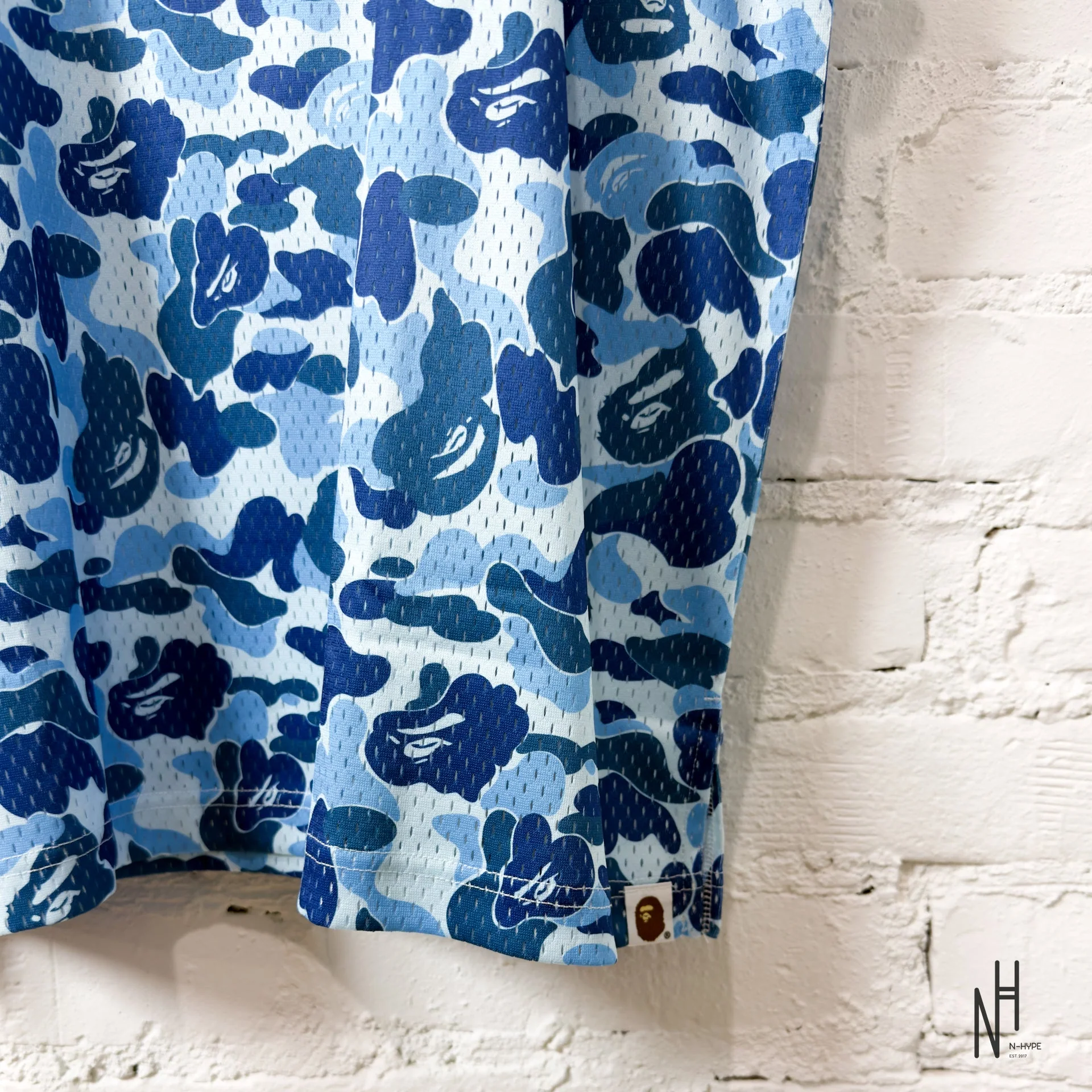BAPE ABC Camo Tank Top Blue - Image 3