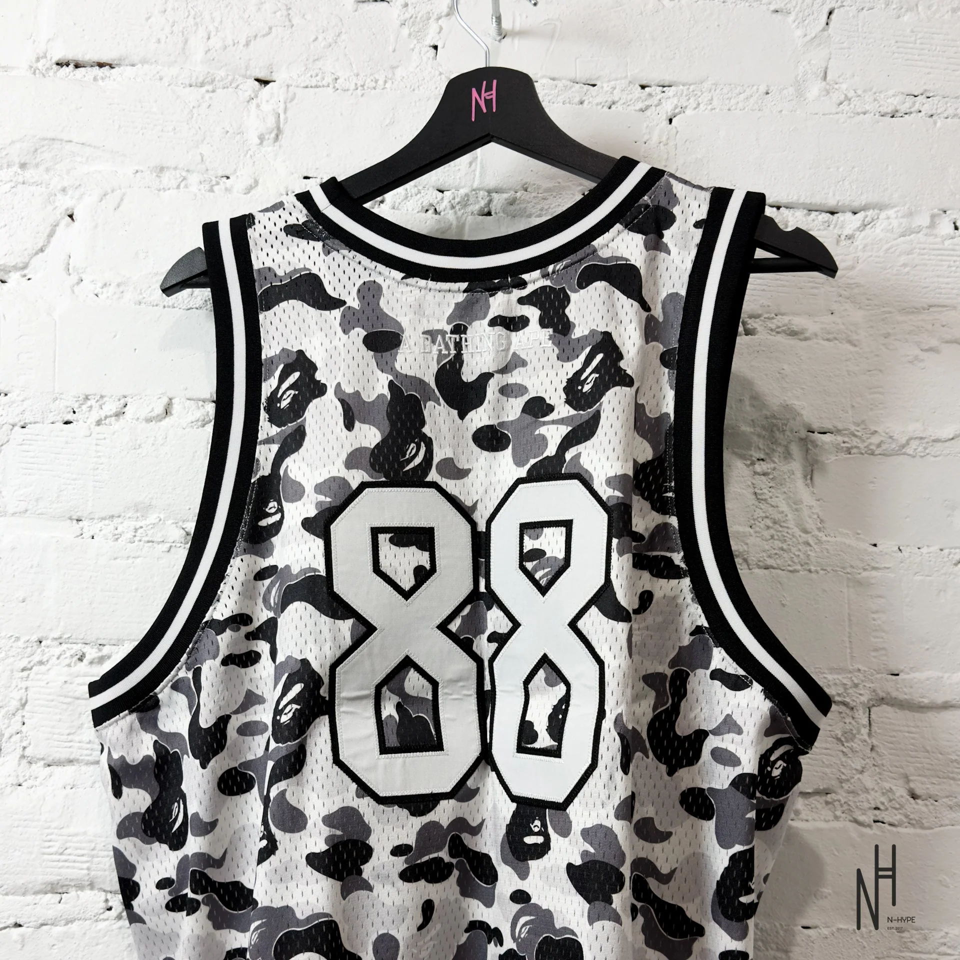 BAPE ABC Camo Tank Top Gray - Image 4