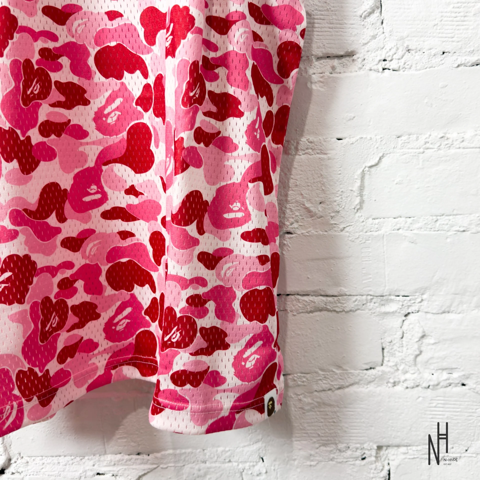 BAPE ABC Camo Tank Top Pink - Image 3