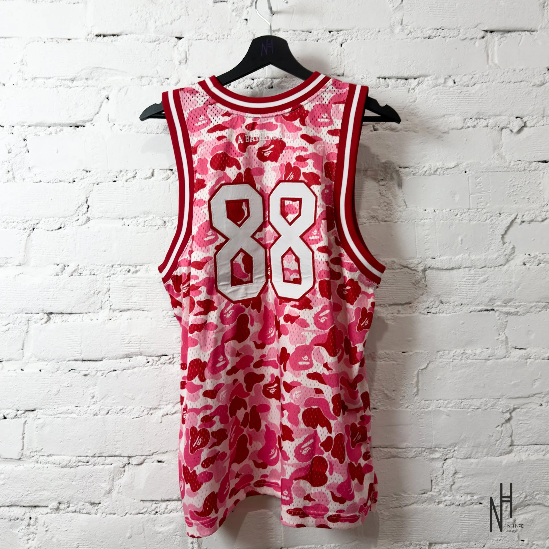 BAPE ABC Camo Tank Top Pink - Image 4