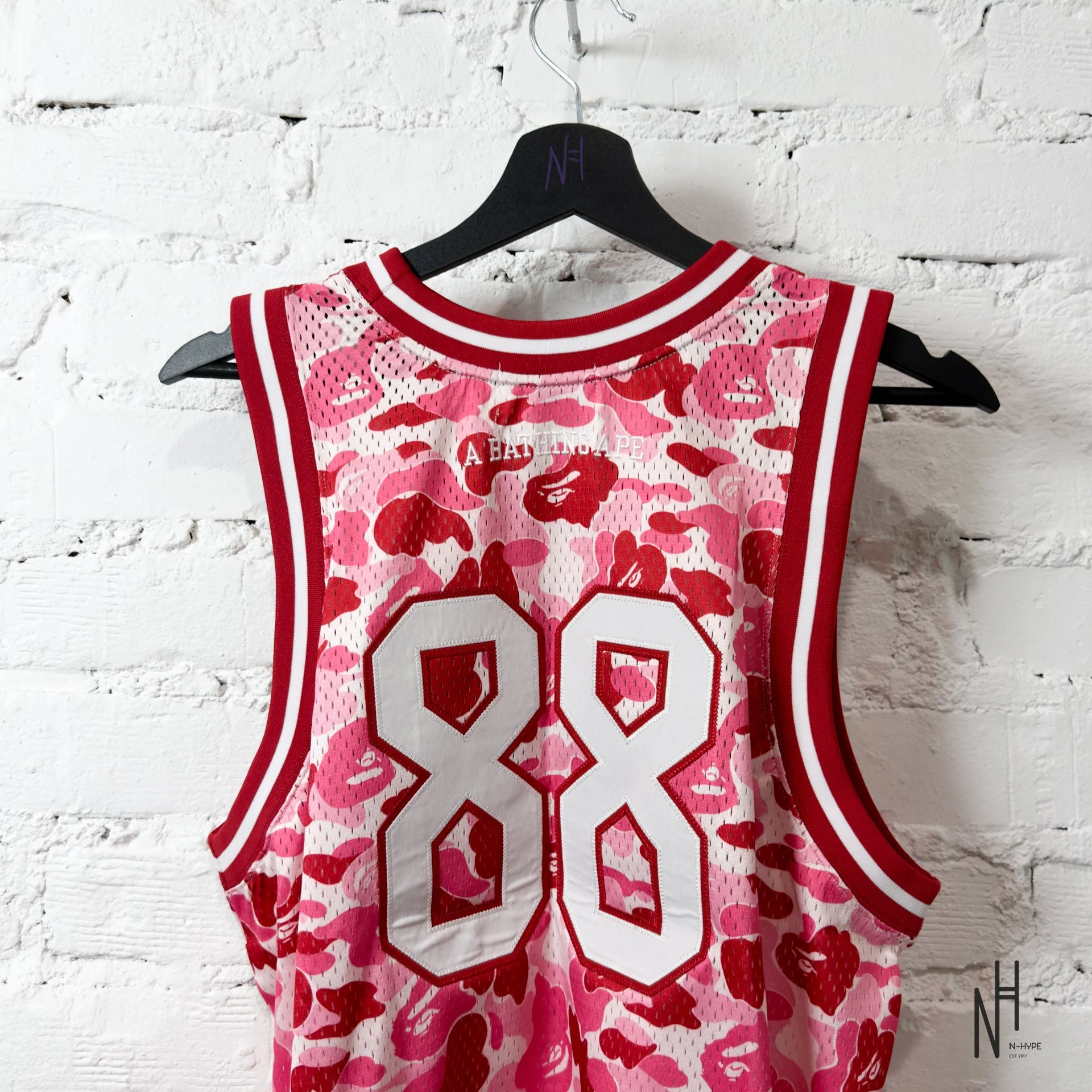 BAPE ABC Camo Tank Top Pink - Image 5