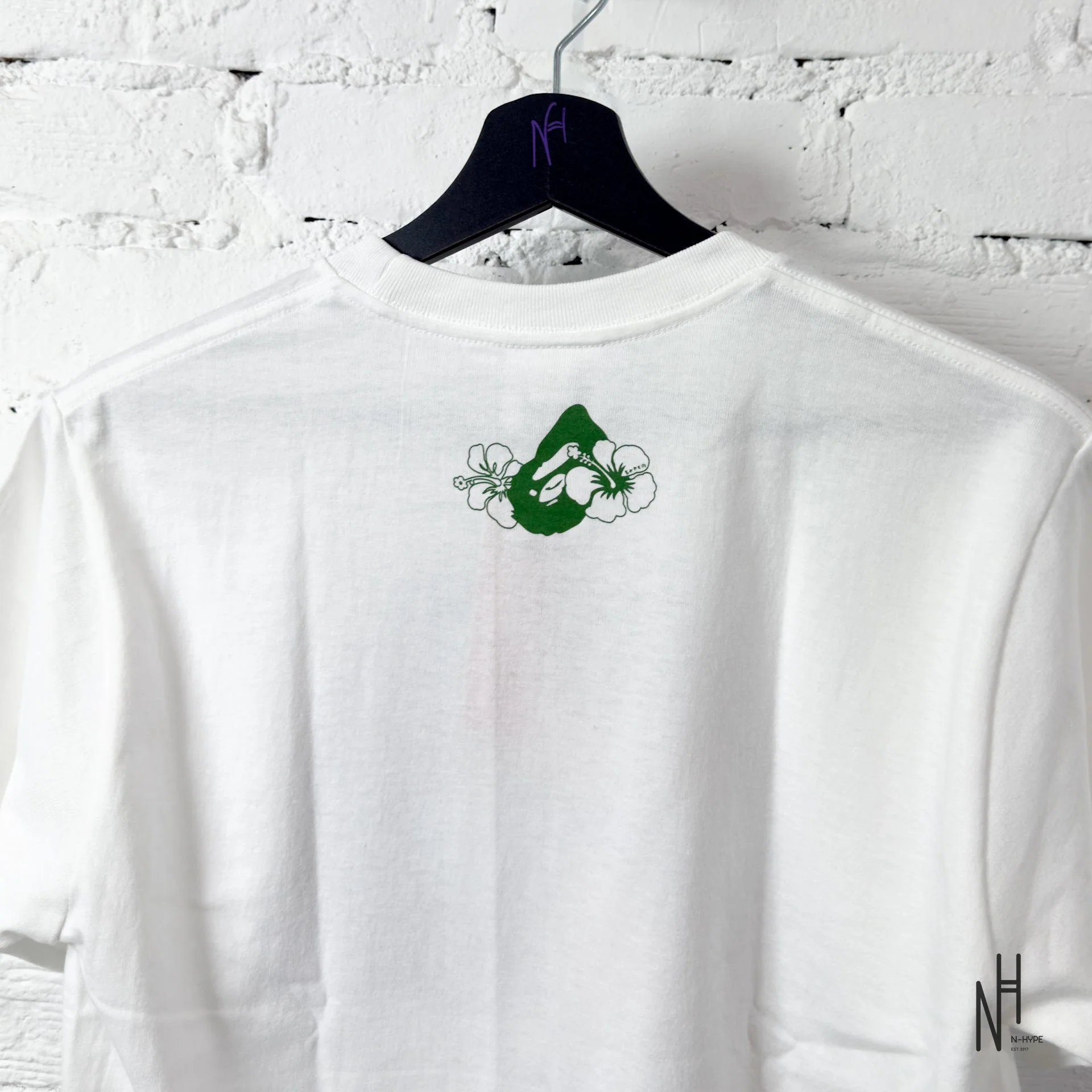 BAPE ABC Resort Camo Ape Head Tee White - Image 4