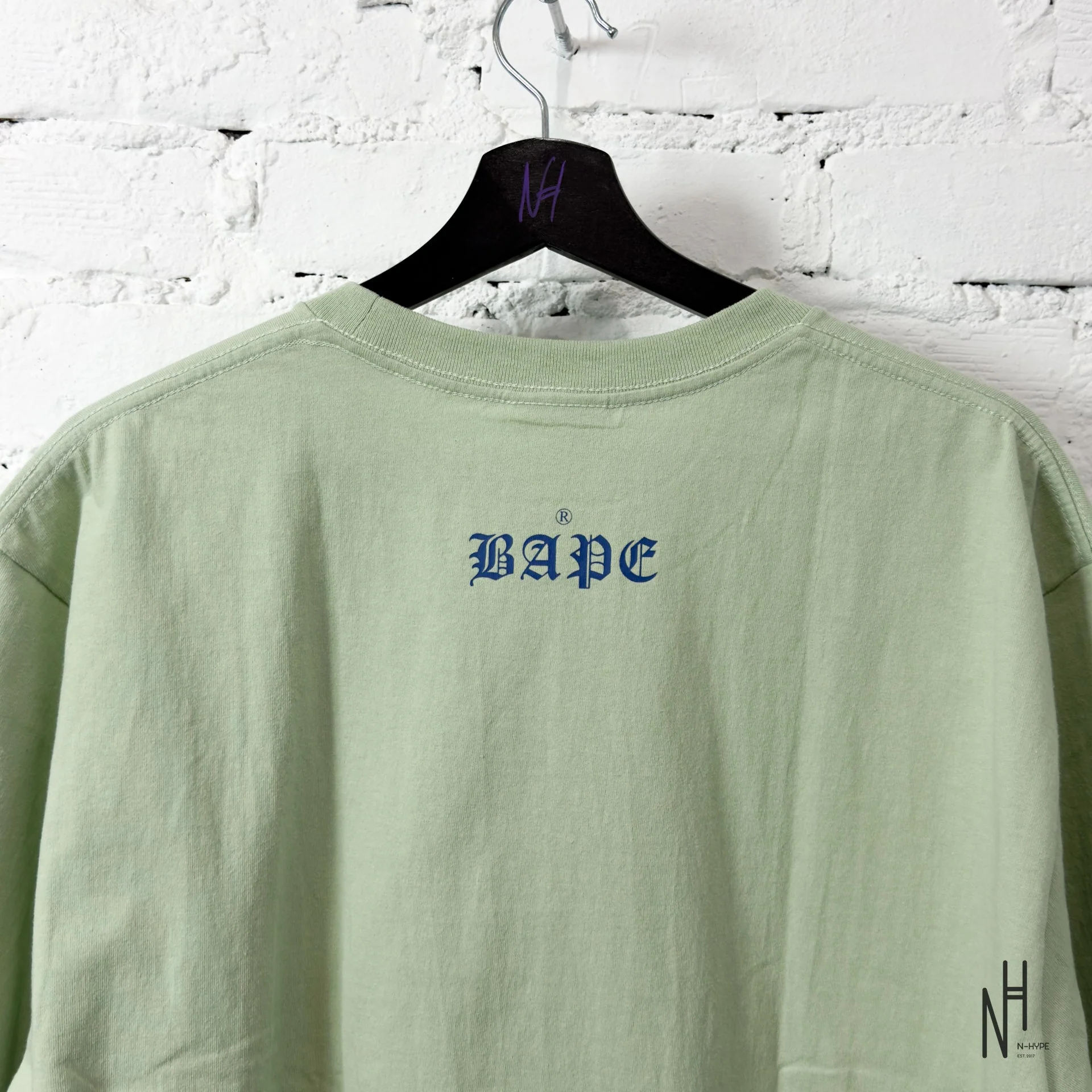 BAPE Ape Head 1993 Tee Green - Image 5