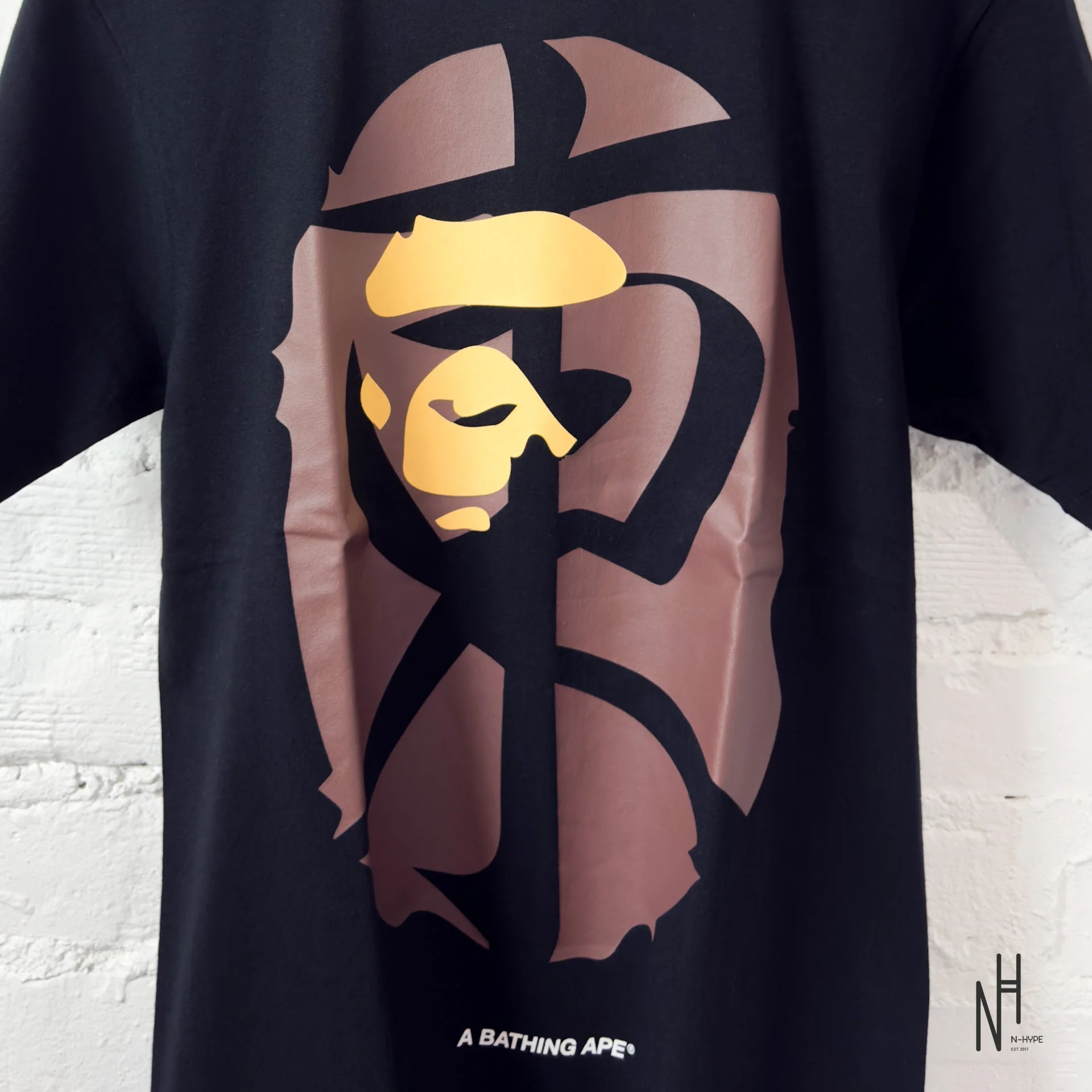 BAPE Ape Head Tee Tokyo Exclusive Collection Black - Image 2