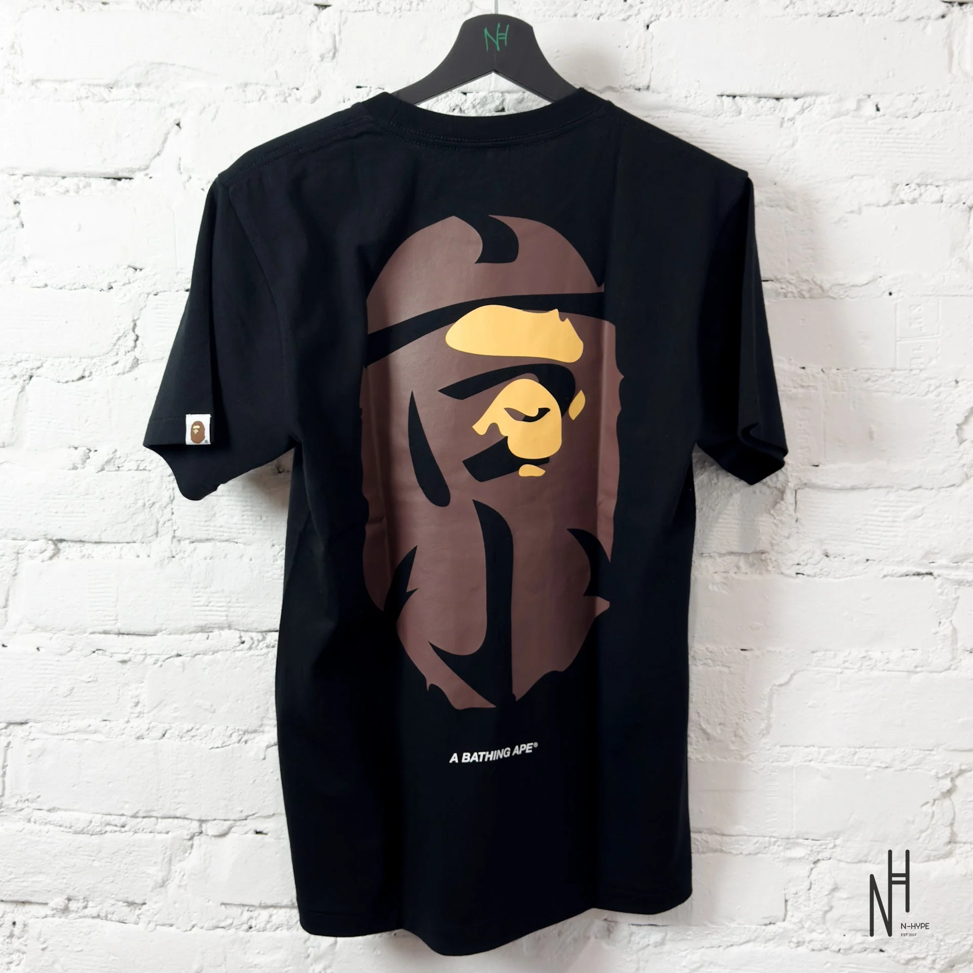 BAPE Ape Head Tee Tokyo Exclusive Collection Black - Image 3