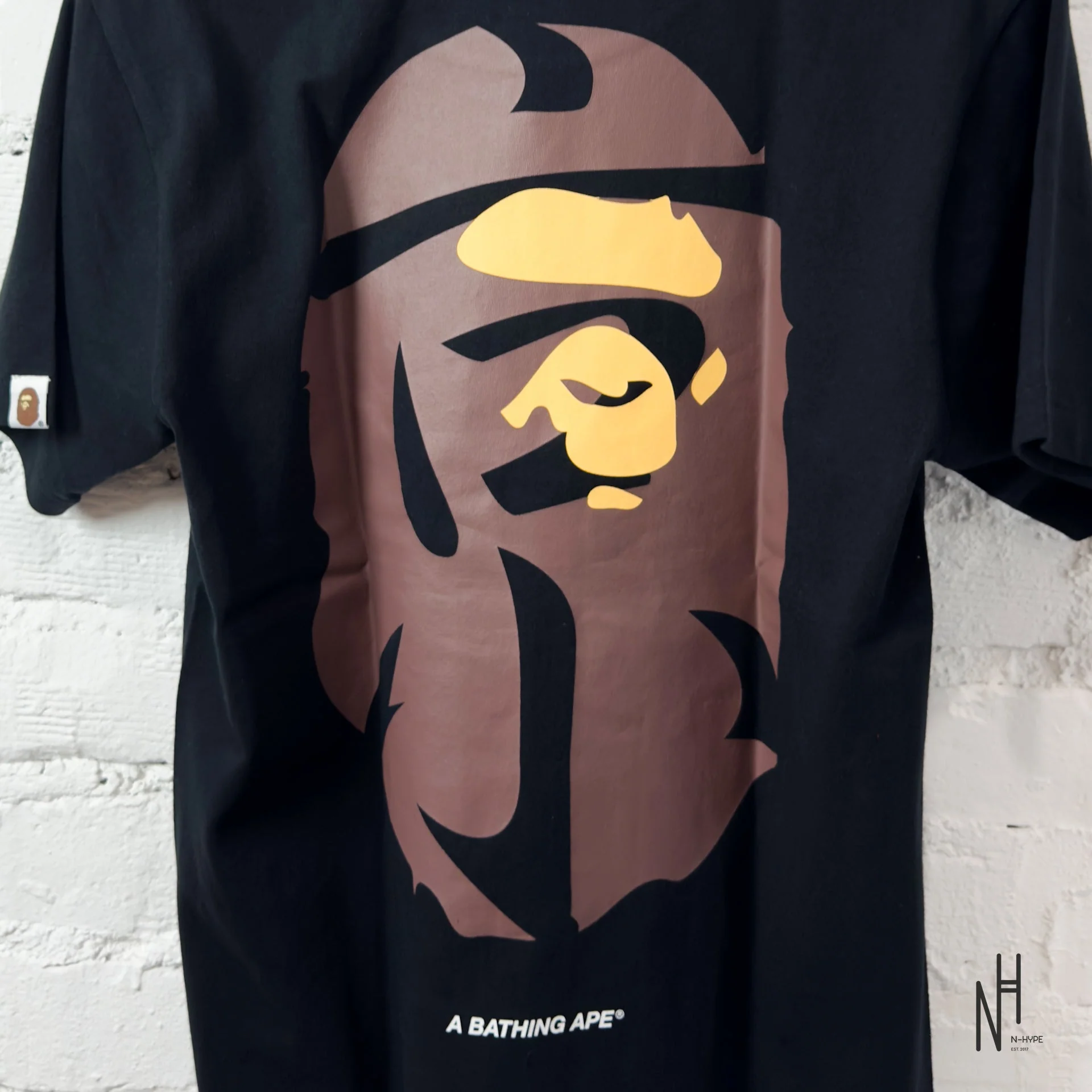 BAPE Ape Head Tee Tokyo Exclusive Collection Black - Image 4