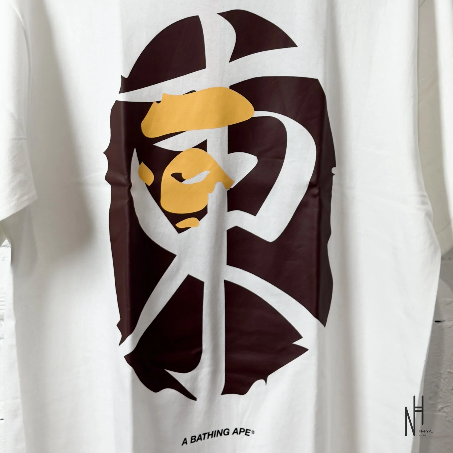 BAPE Ape Head Tee Tokyo Exclusive Collection White - Image 2