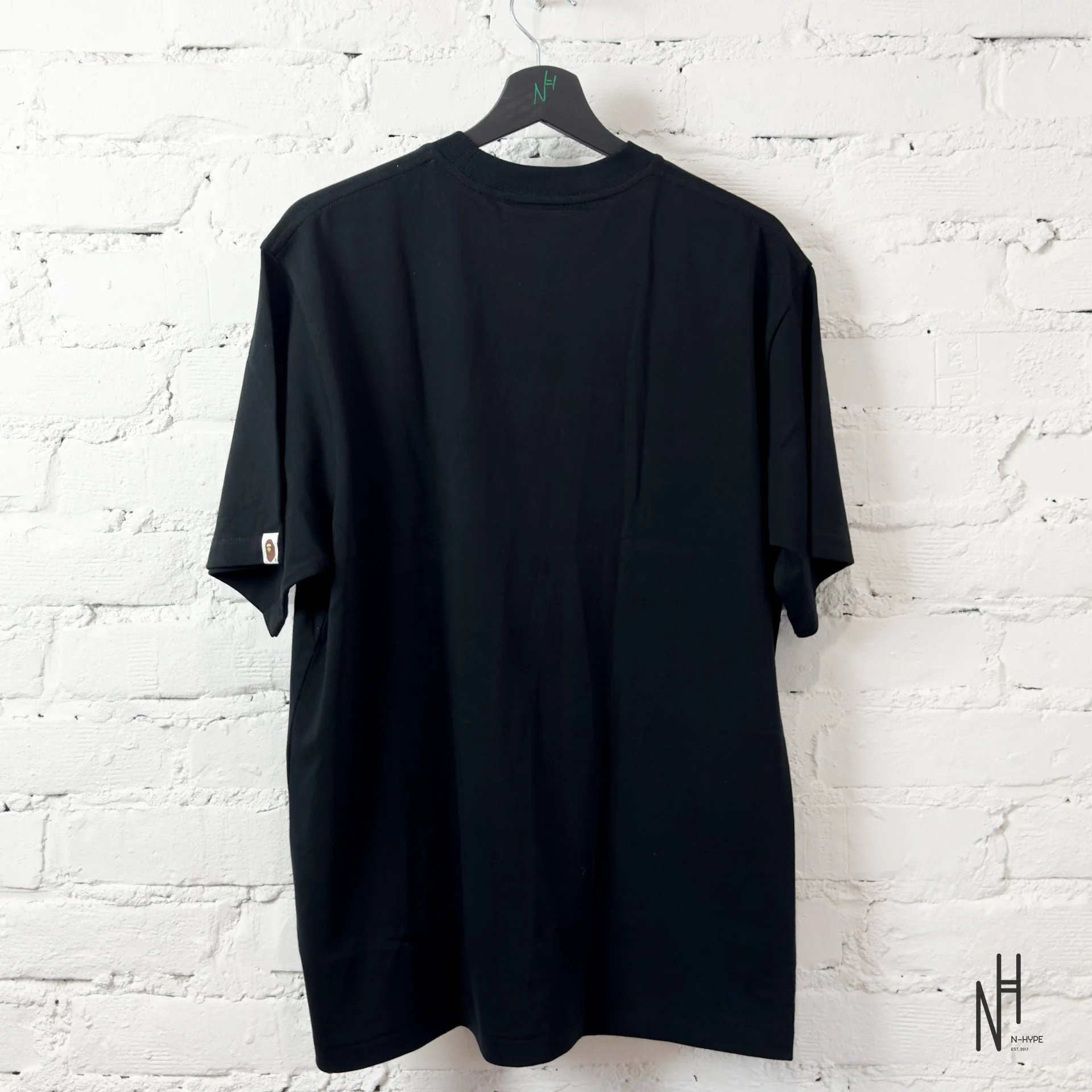 BAPE Blur By Bathing Ape Relaxed Fit Tee Black - Image 3