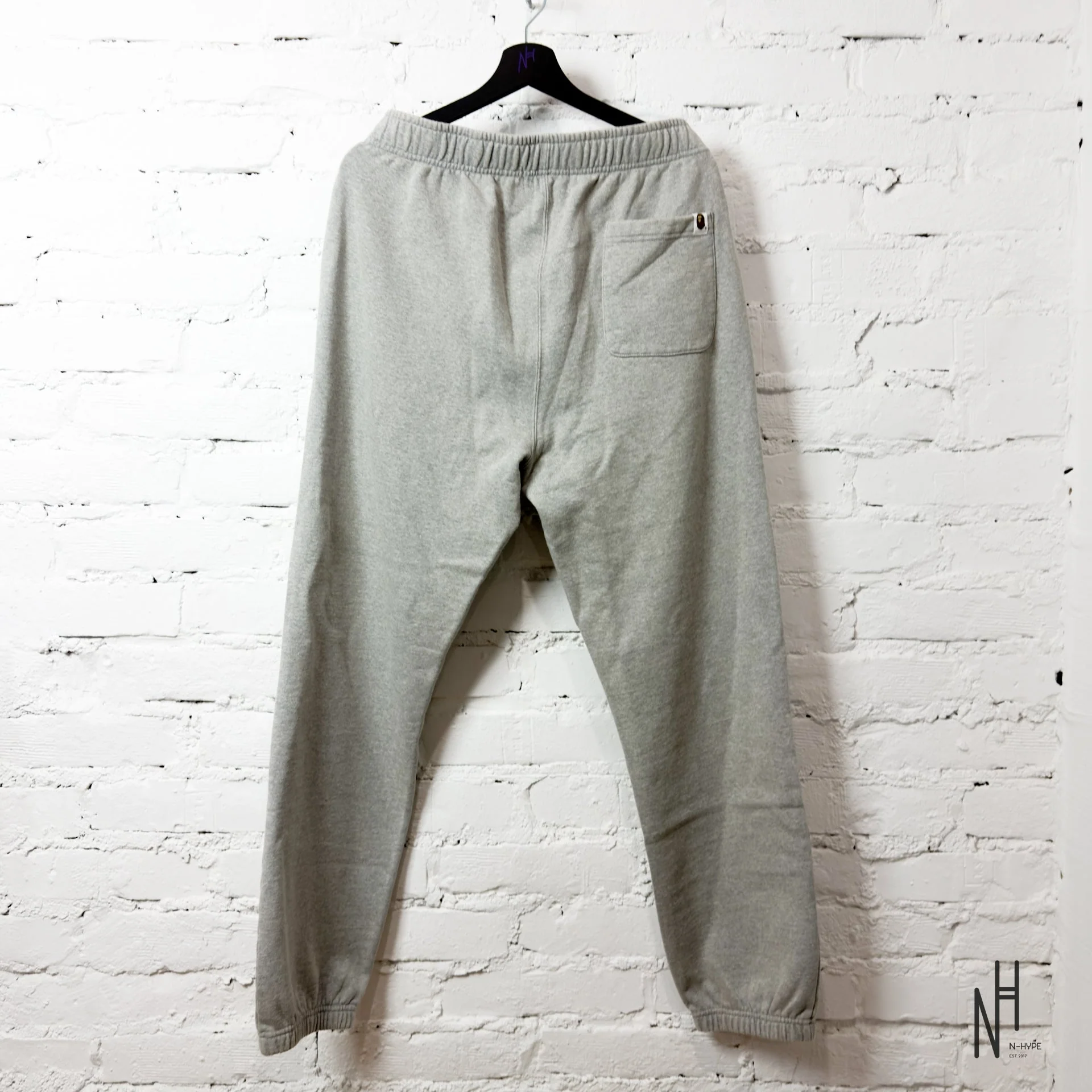 BAPE Busy Works Sweatpant Gray - Image 3