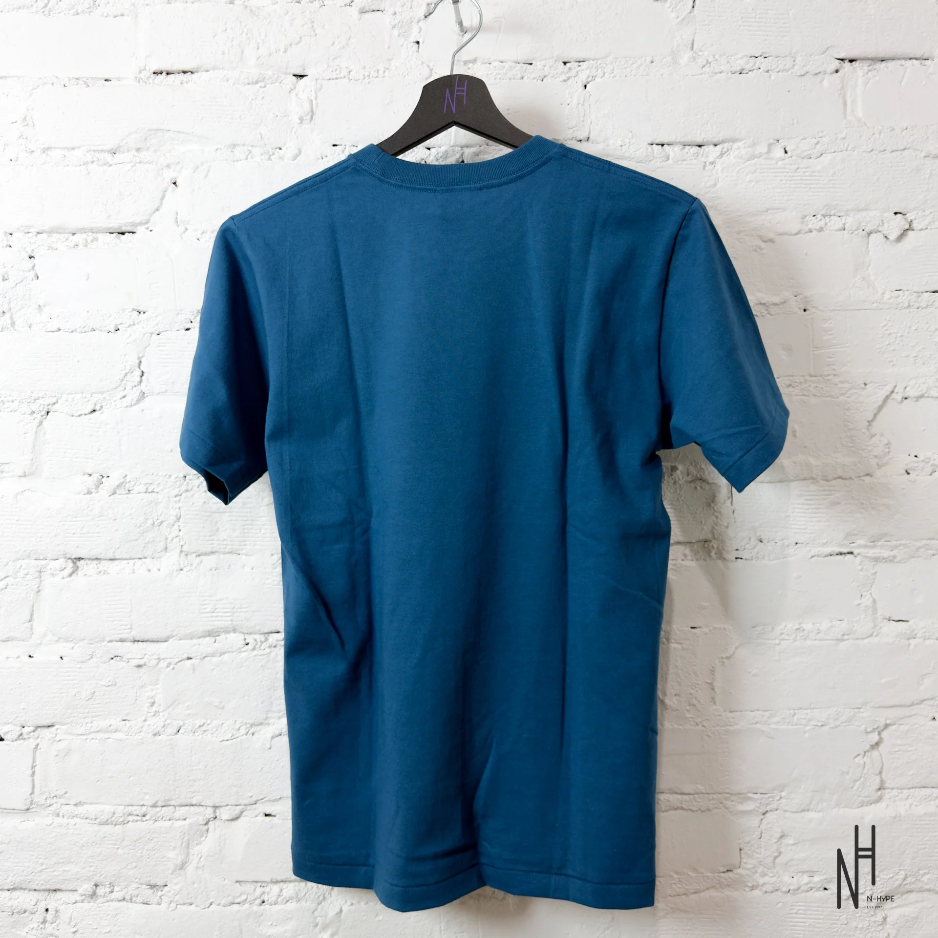 BAPE By Bathing Ape Tee Navy Blue - Image 4