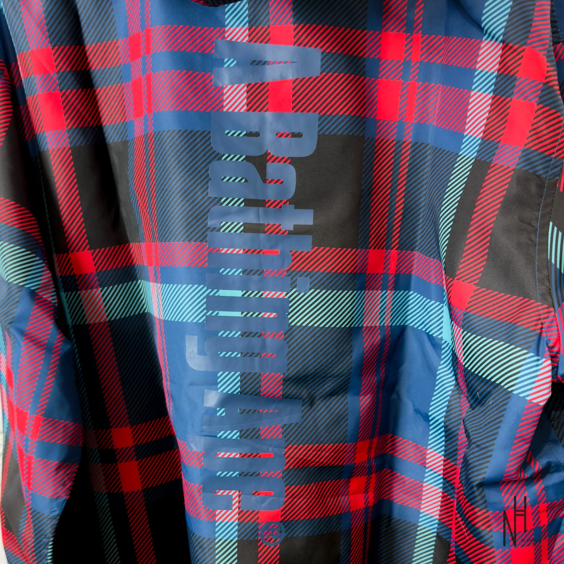 BAPE Checkered Anorak Nylon Jacket Multicolor - Image 4