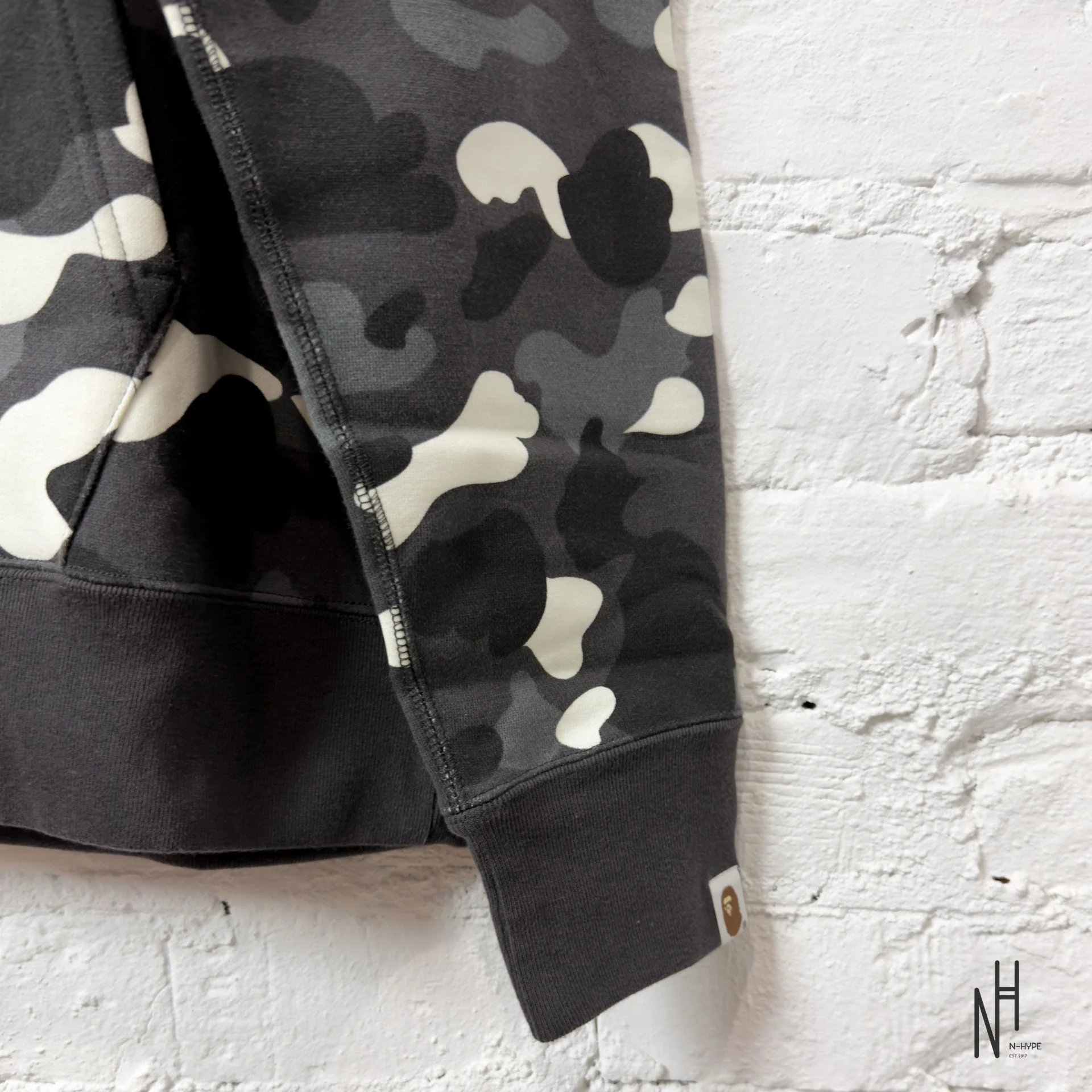 BAPE City Camo Large Ape Head Pullover Hoodie (SS24) Black - Image 3