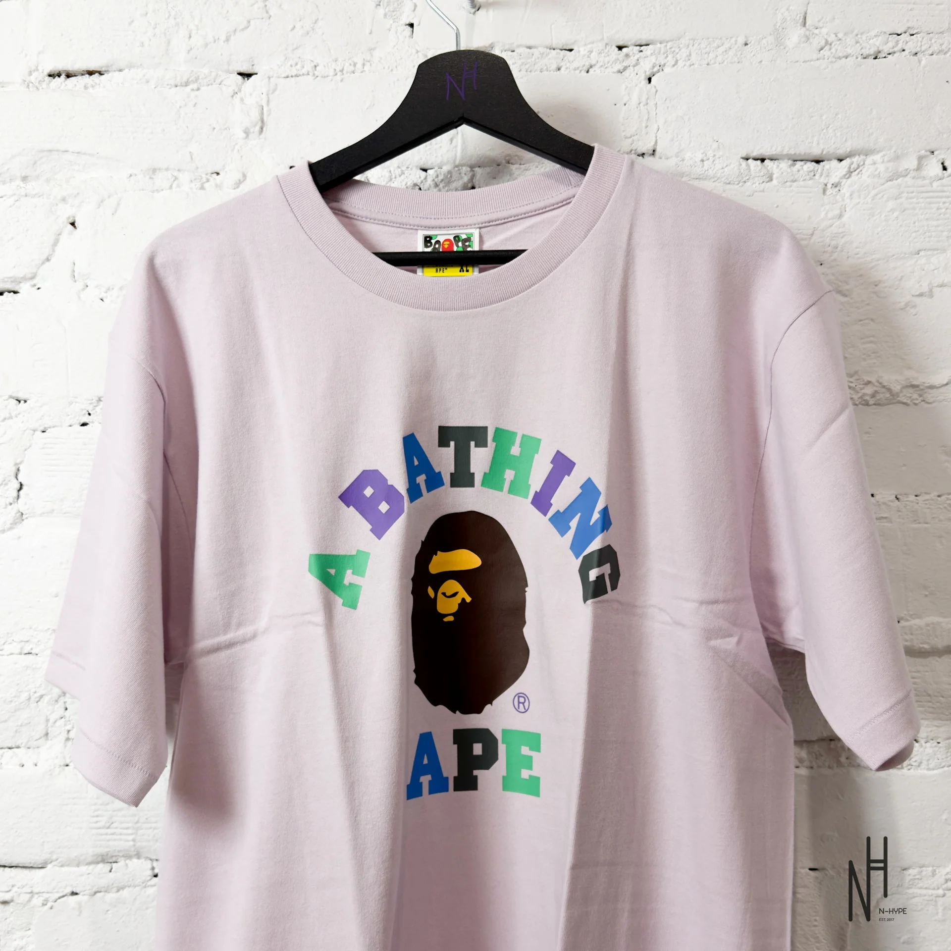 BAPE Colors College Tee (SS23) Purple - Image 3