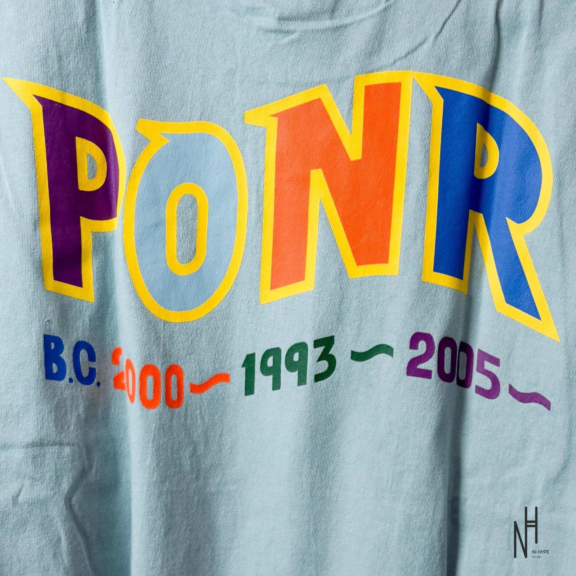 BAPE Colors Shark PONR Tee Sax - Image 4
