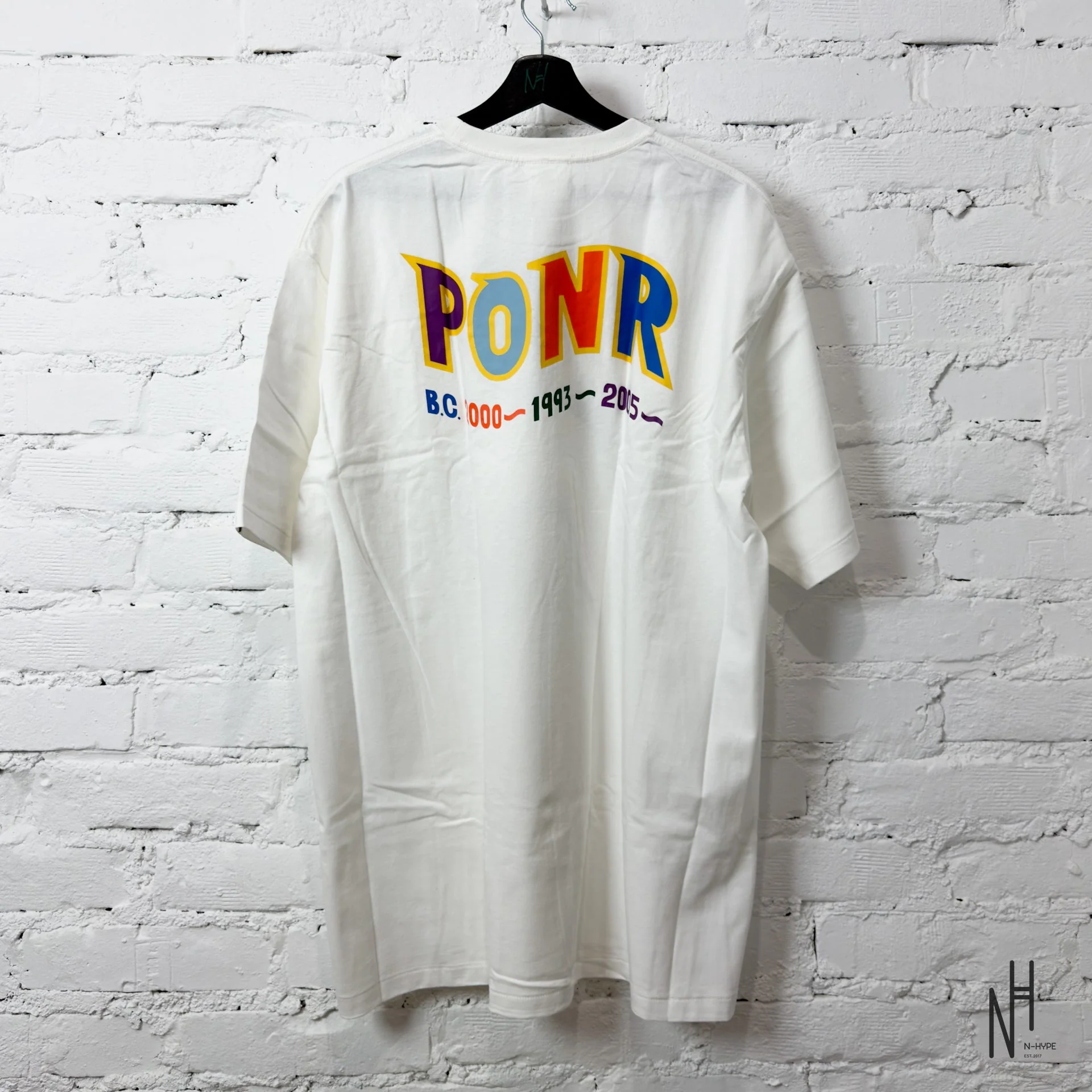 BAPE Colors Shark PONR Tee White - Image 5
