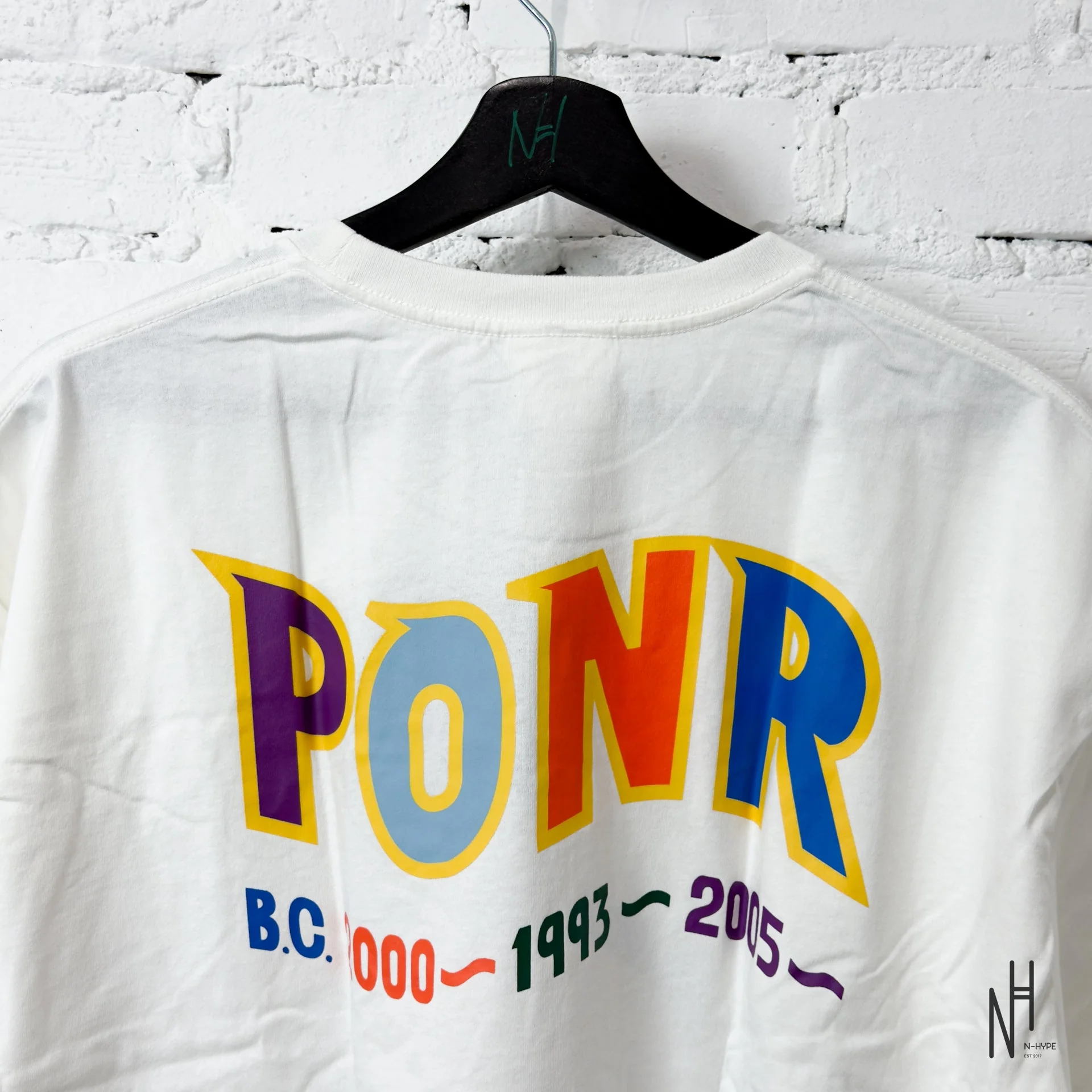 BAPE Colors Shark PONR Tee White - Image 6