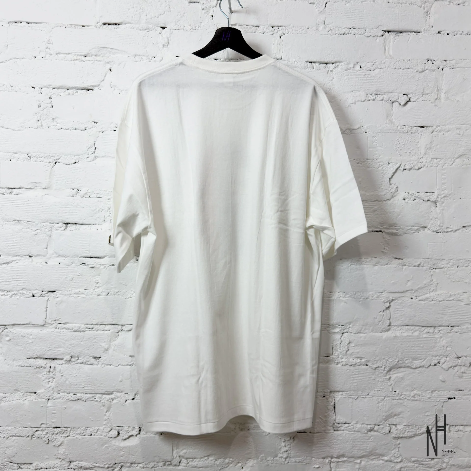 BAPE Fans Scarf Ape Head Tee White - Image 4