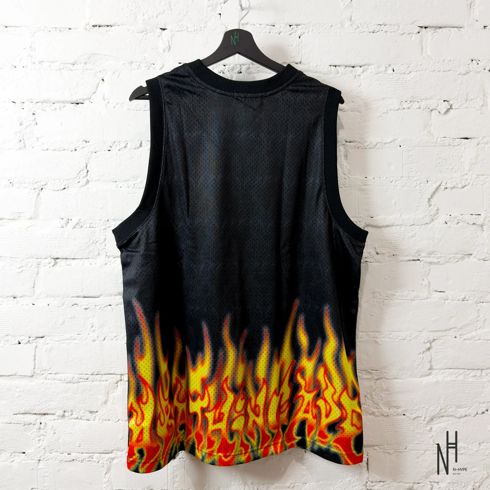 BAPE Flame Mesh Vest Black - Image 3