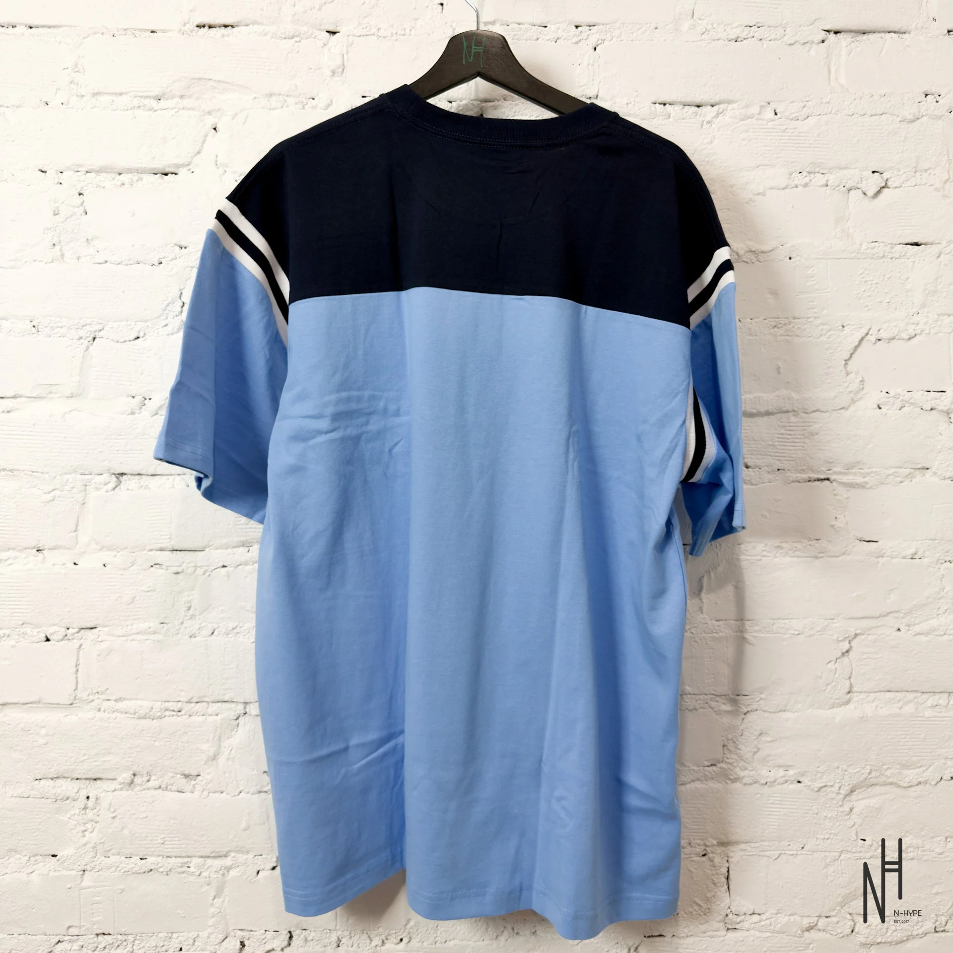 BAPE Football Relaxed Fit Tee Blue - Image 4