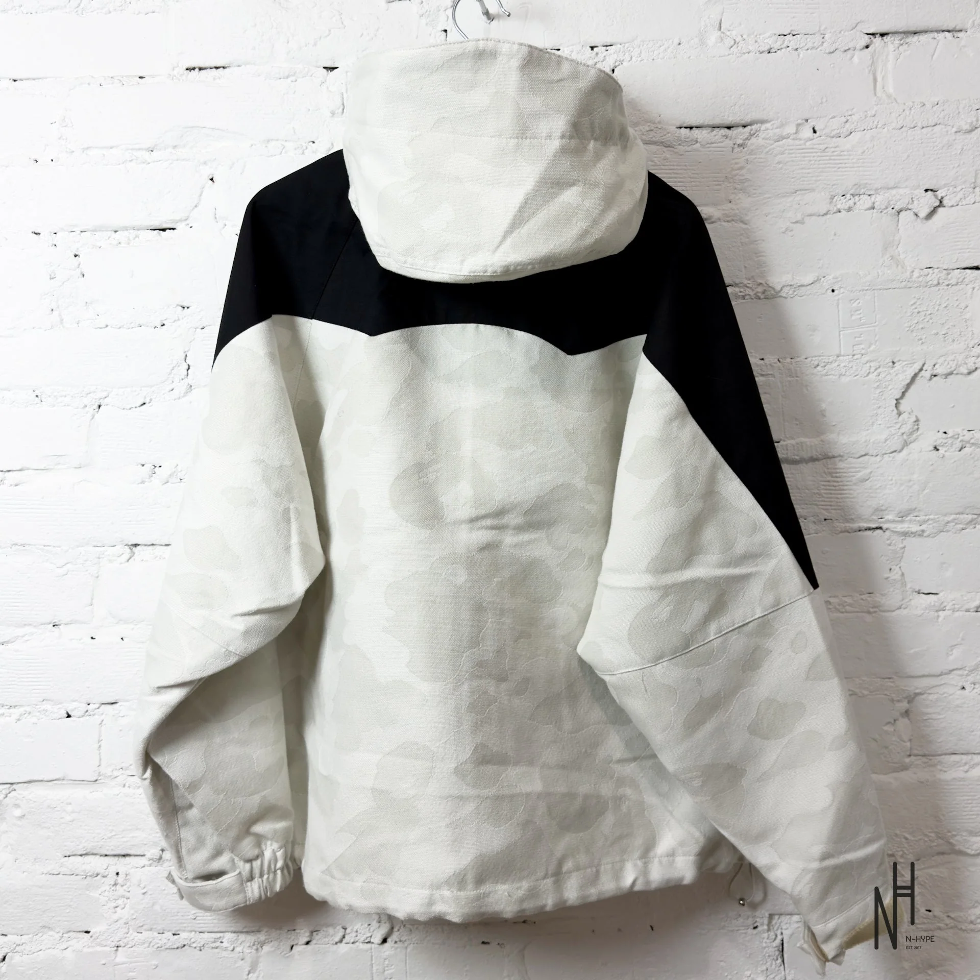 Bape Jacquard Snowboard Jacket Gray - Image 5