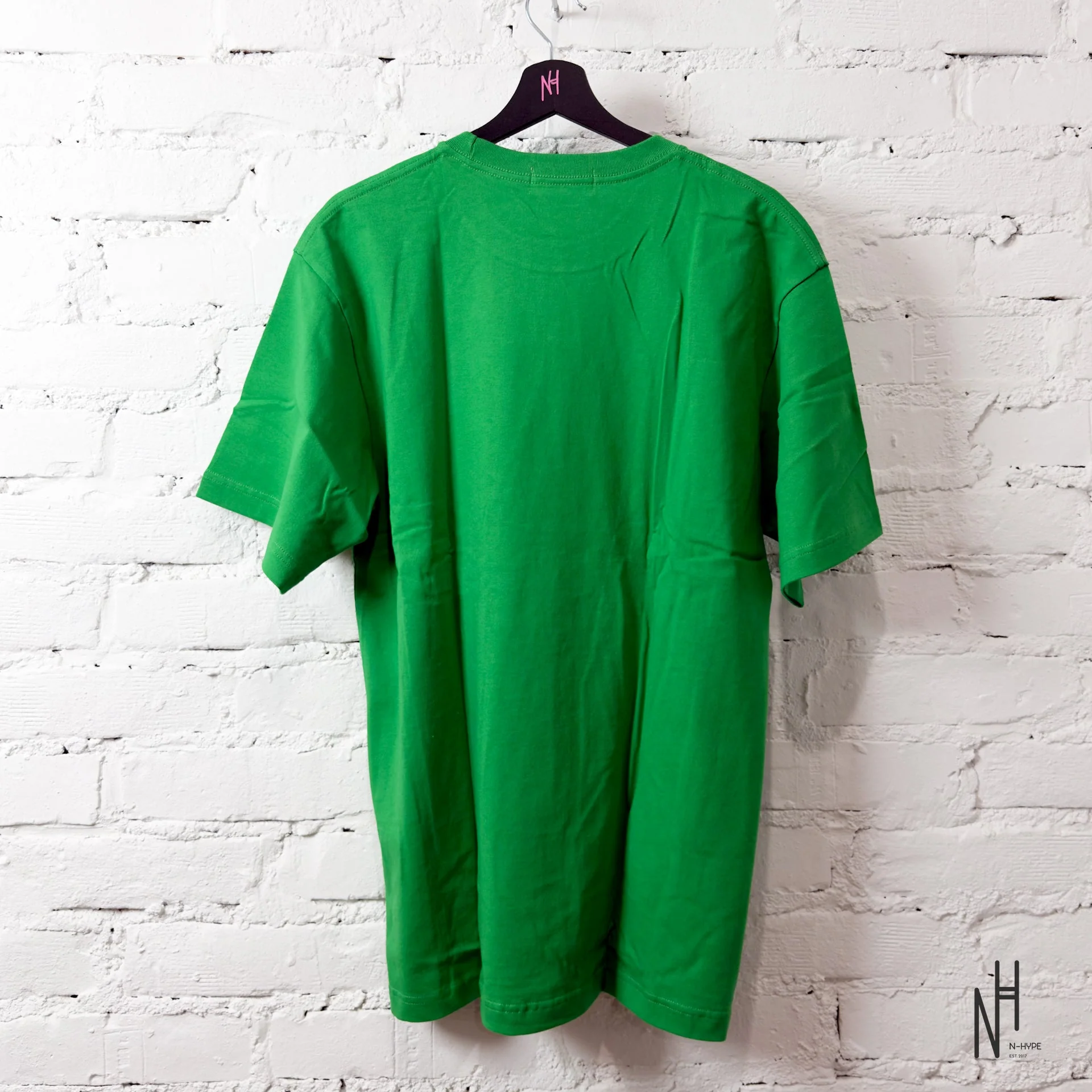 BAPE Luxsport Pattern Busy Works Tee Green - Image 3