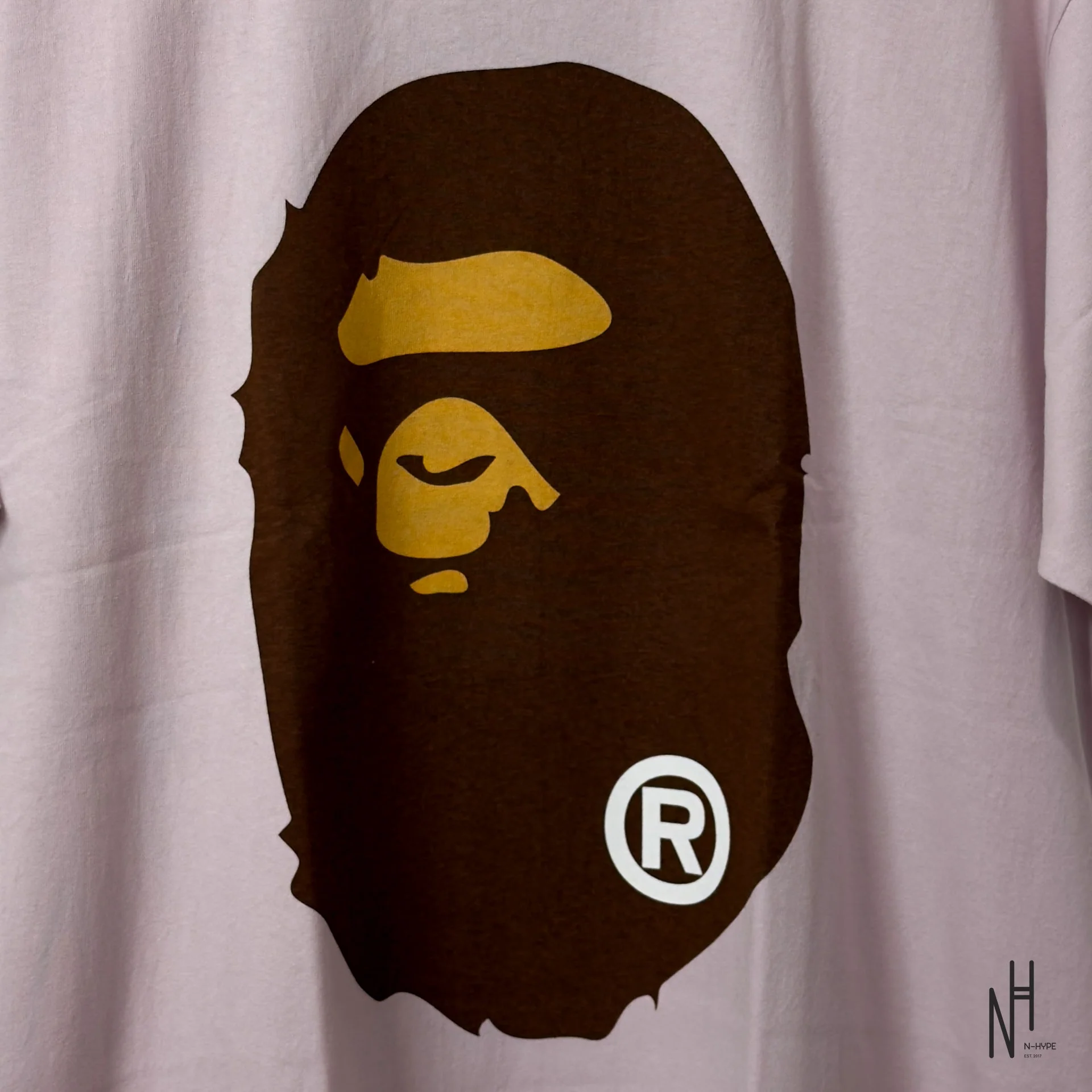 BAPE Pigment Big Ape Head Tee (SS23) Purple - Image 2