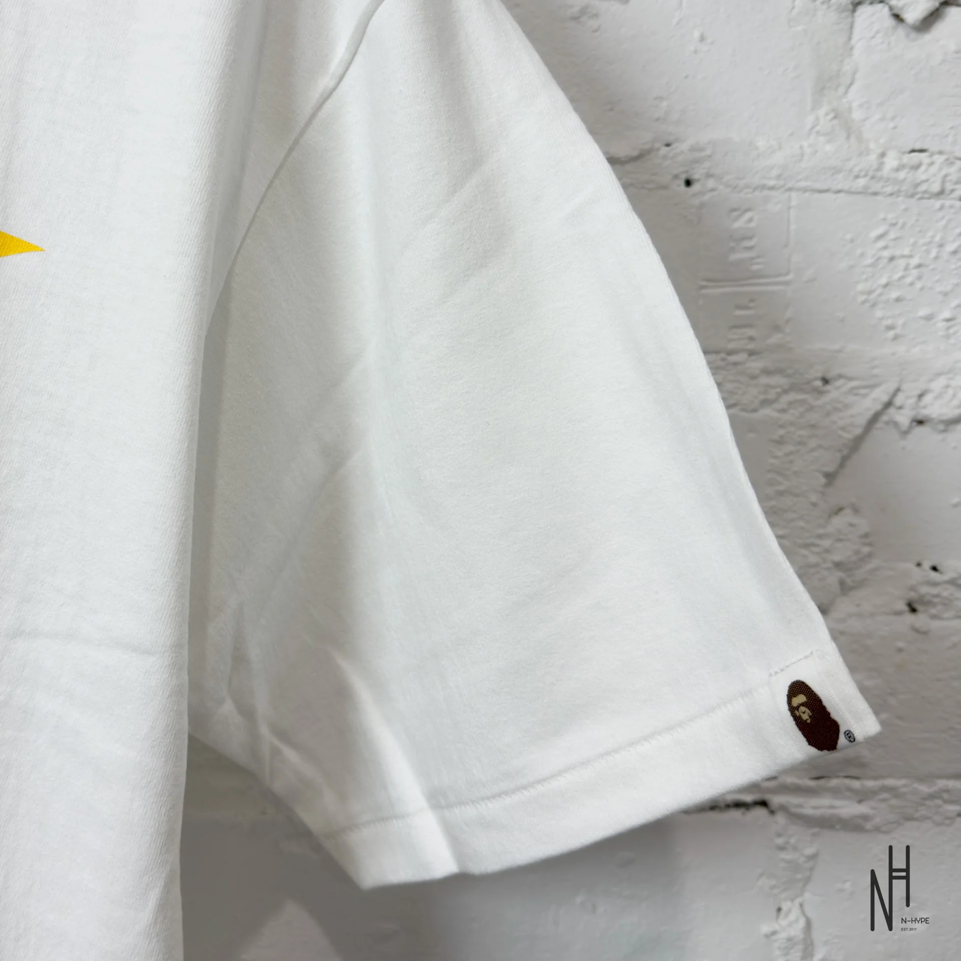 BAPE Shadow Bape Tee White - Image 4