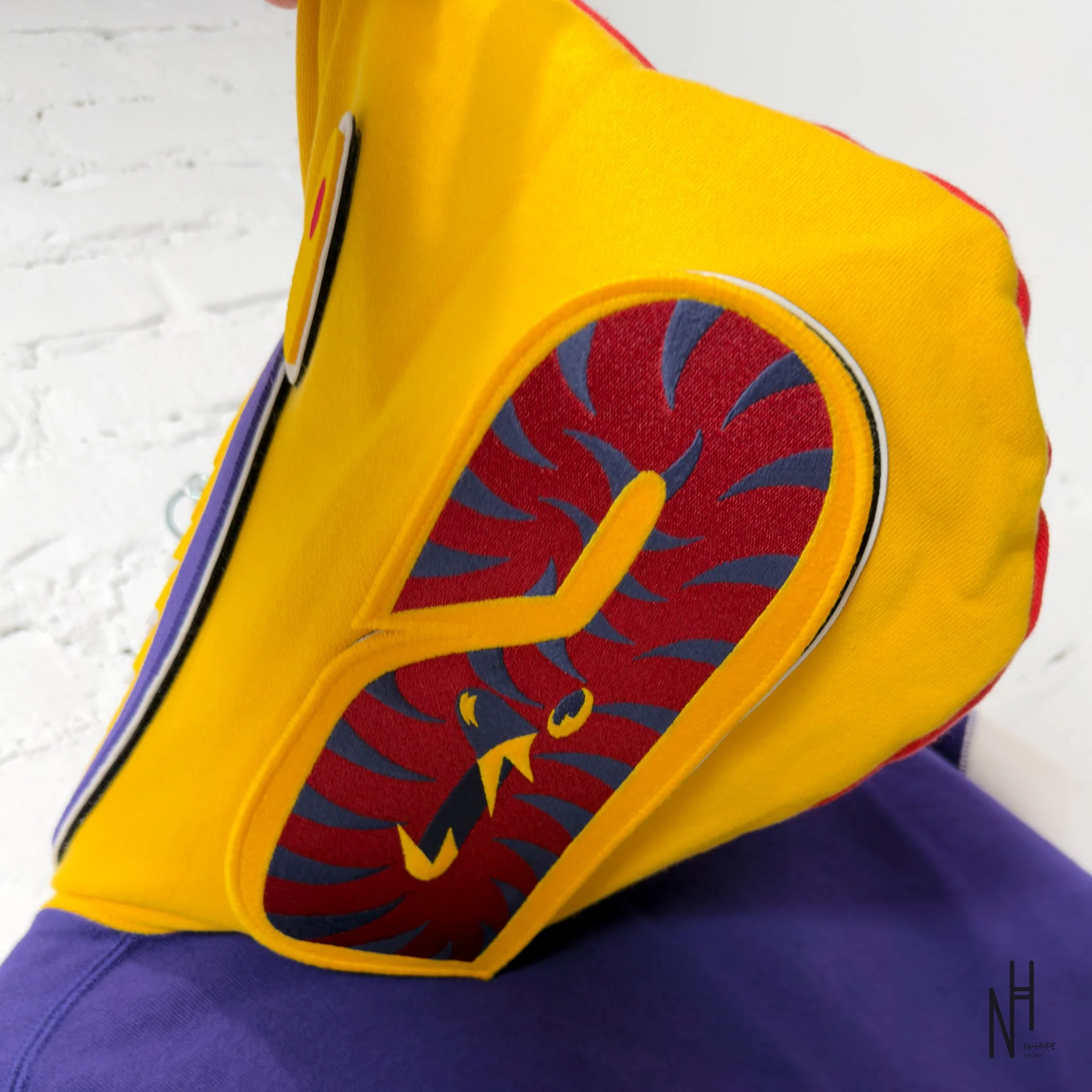Bape Shark Full Zip Hoodie US Mens Navy - Image 7