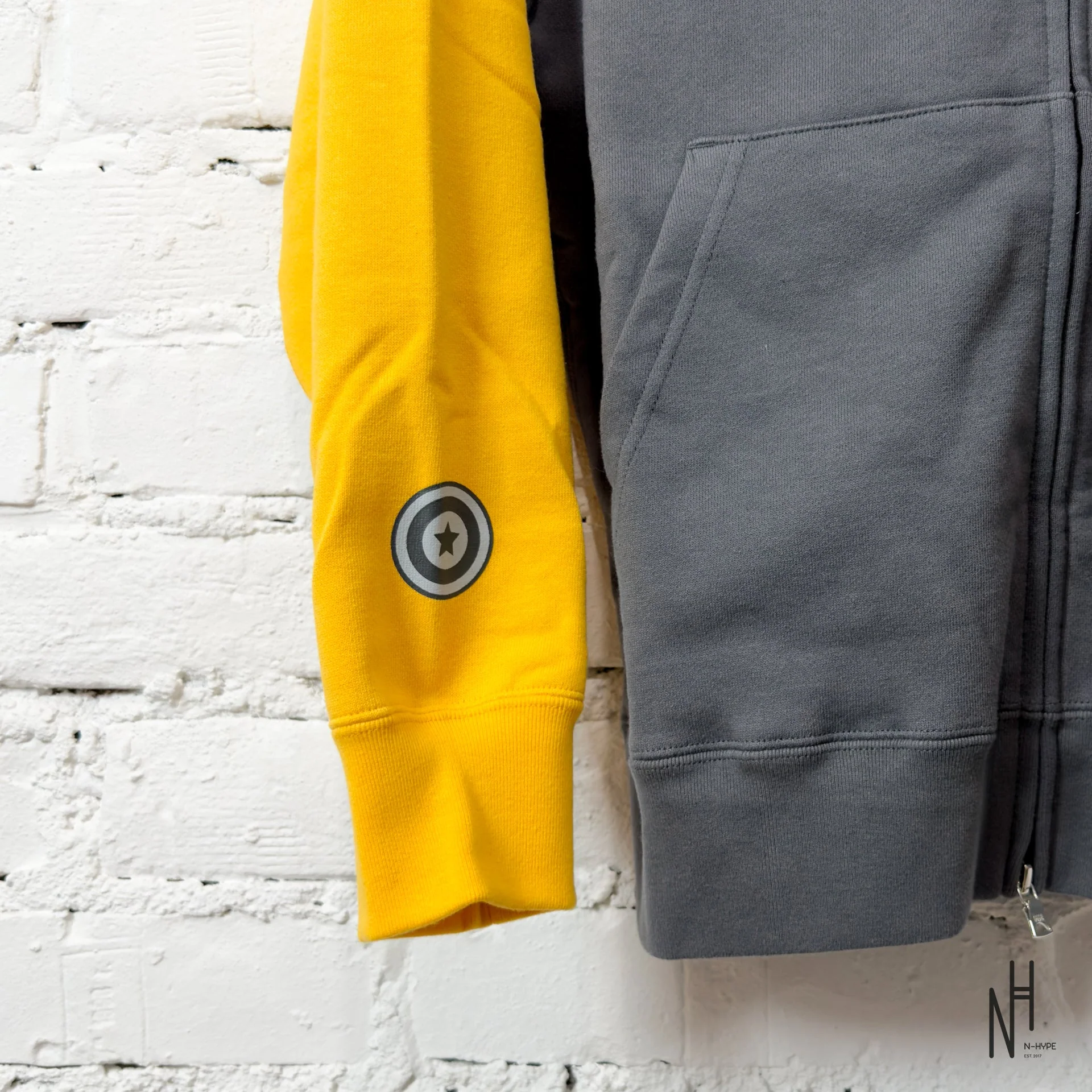 BAPE Shark Full Zip Malaysia Hoodie Gray - Image 5