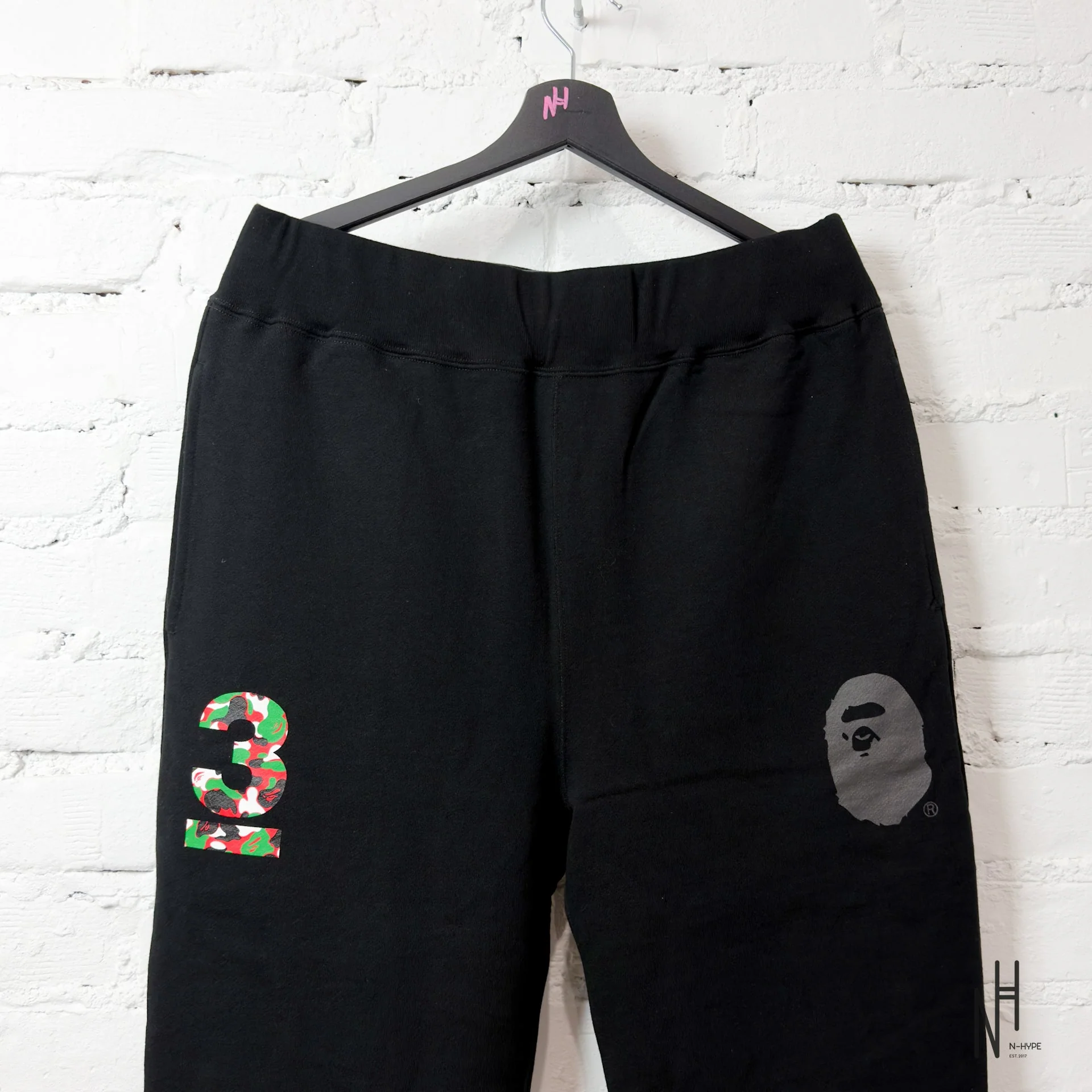 BAPE Store Anniv Sweatpants Black - Image 2