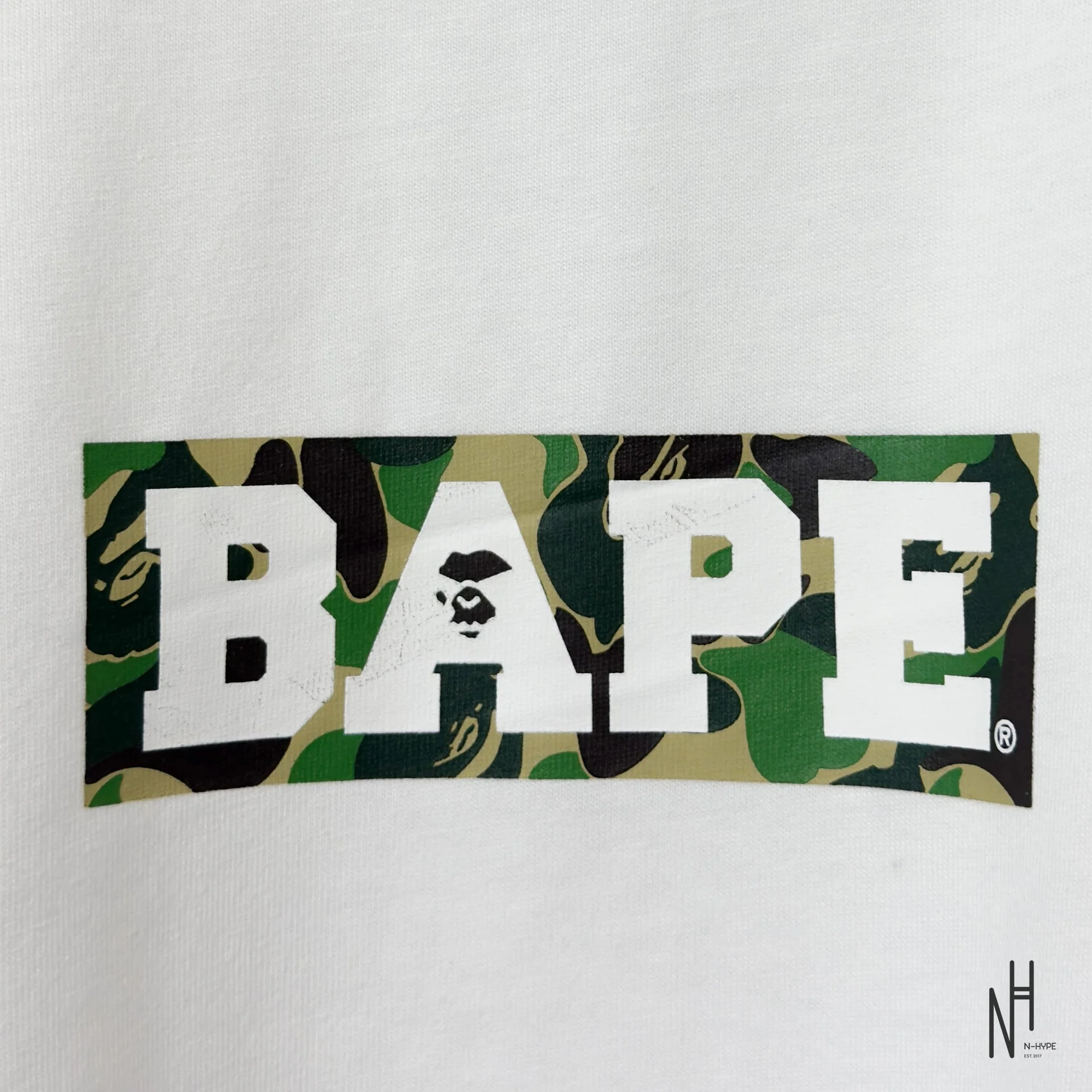 BAPE Summer Pack Logo Tee (SS23) White - Image 2