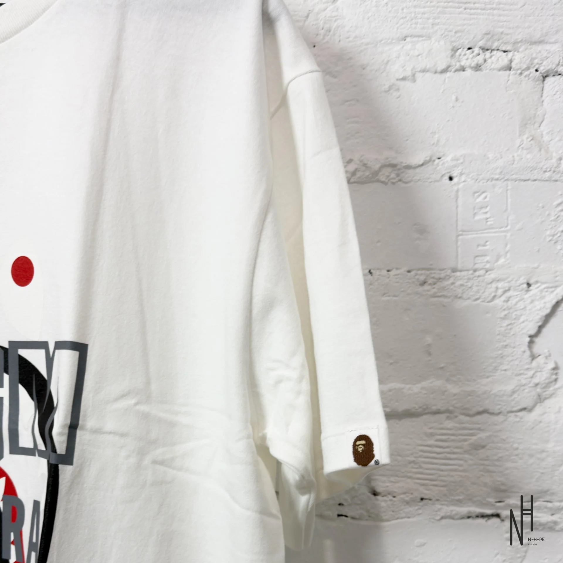 BAPE Tiger Shark Tee White - Image 3