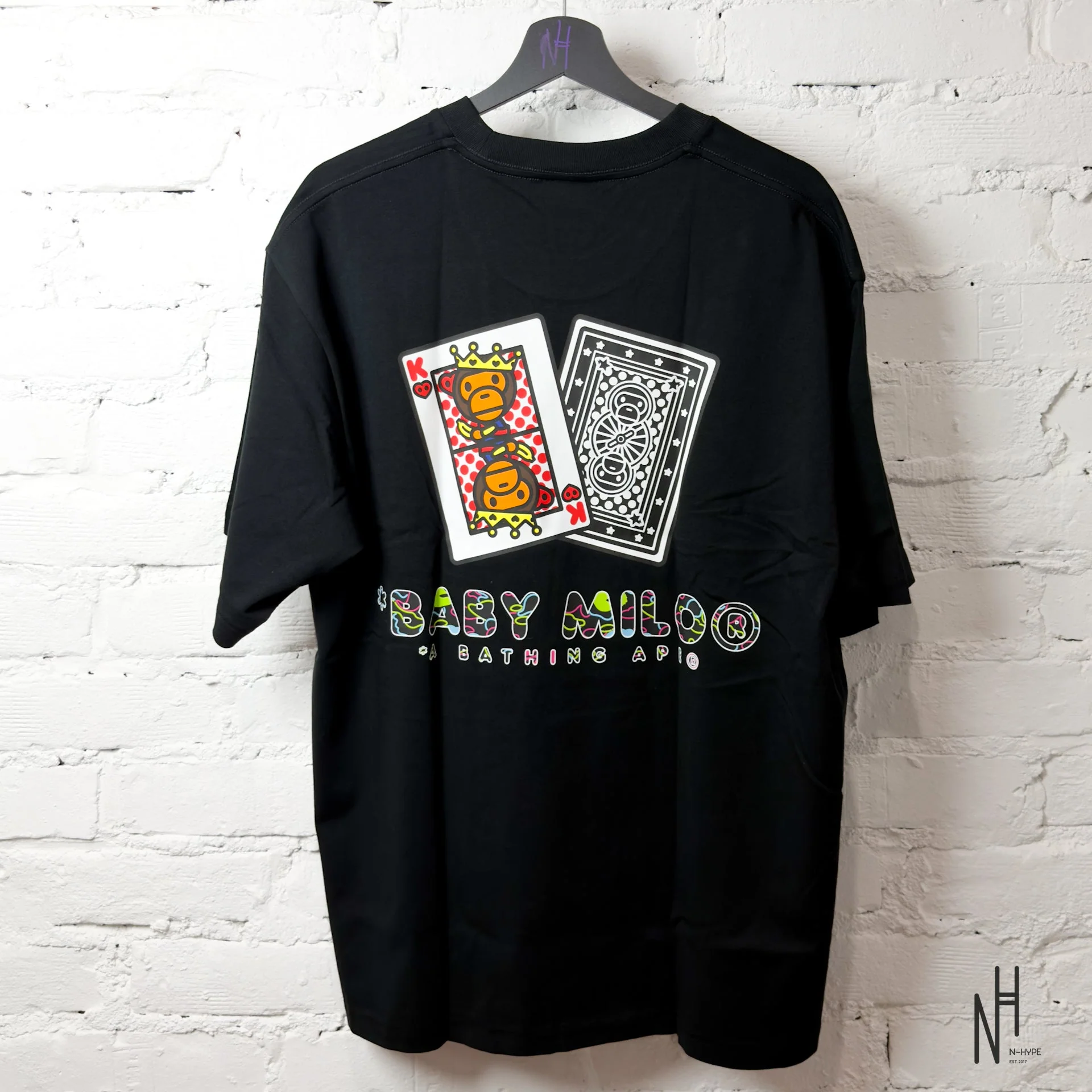 Bape x ComplexCon Baby Milo Las Vegas Black Tee - Image 3