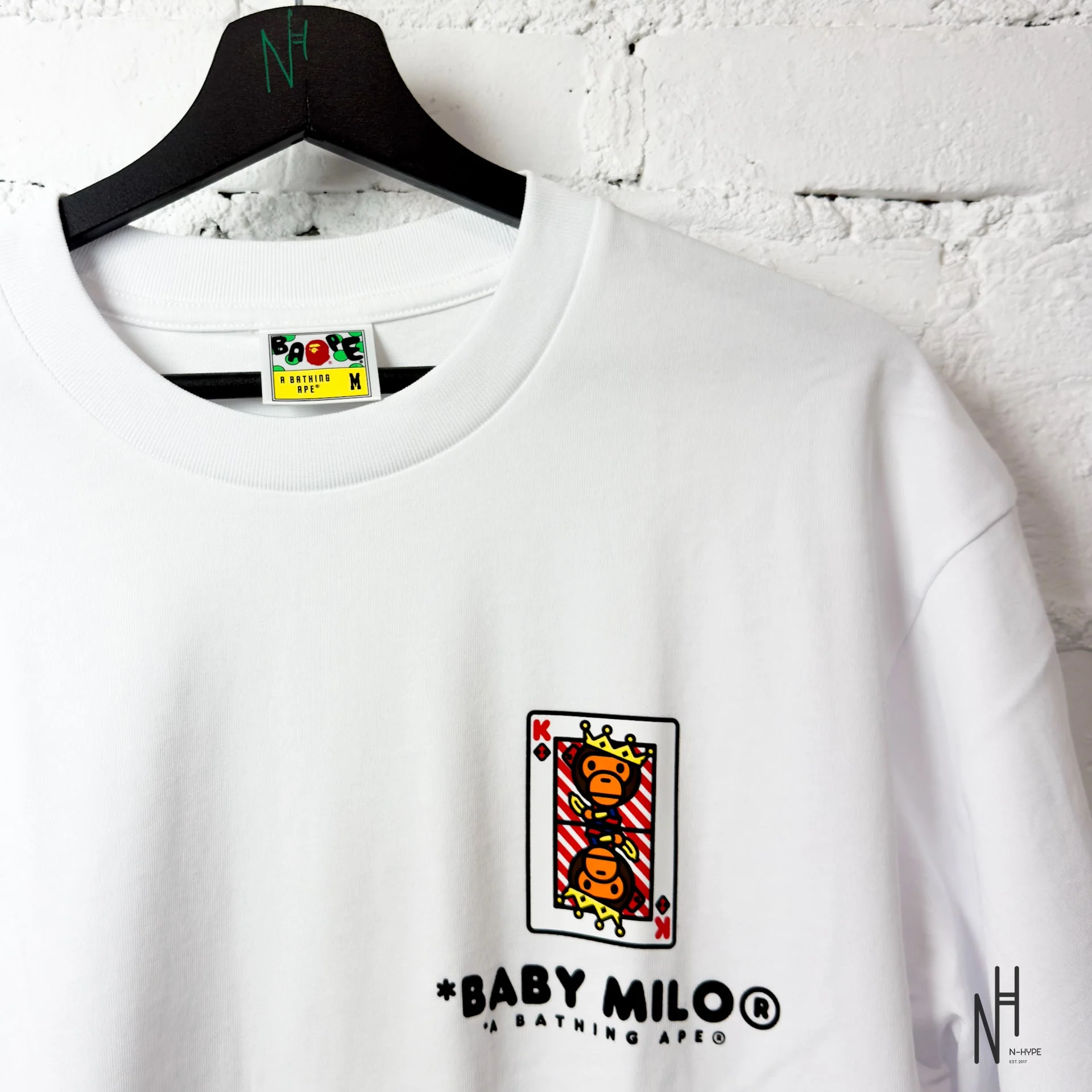 Bape x ComplexCon Baby Milo Las Vegas White Tee - Image 2