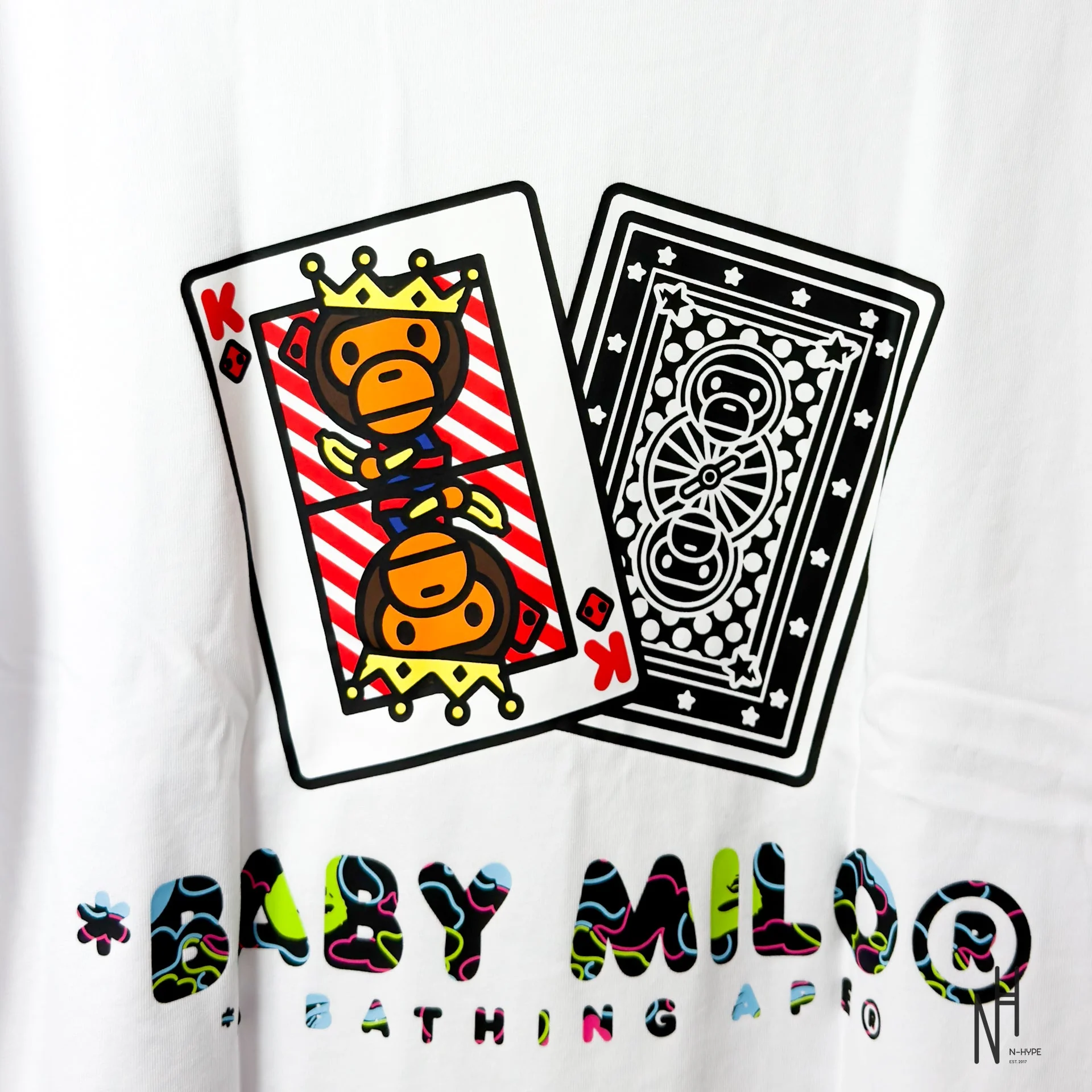 Bape x ComplexCon Baby Milo Las Vegas White Tee - Image 5