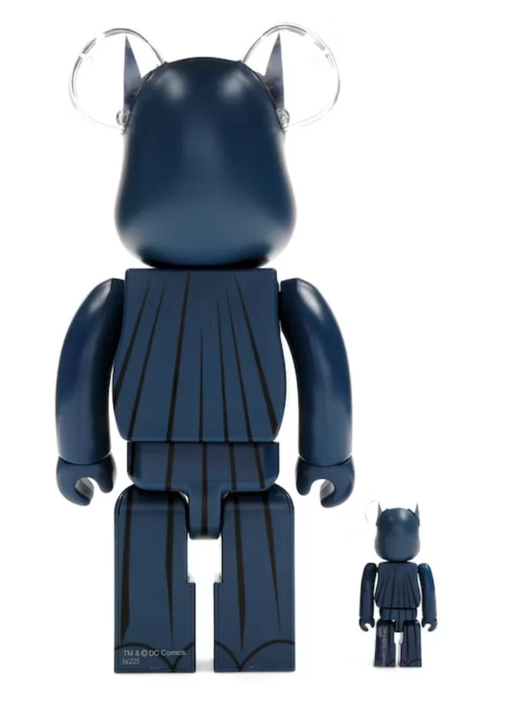 Bearbrick Batman Hush Ver. 100% & 400% Set - Image 2