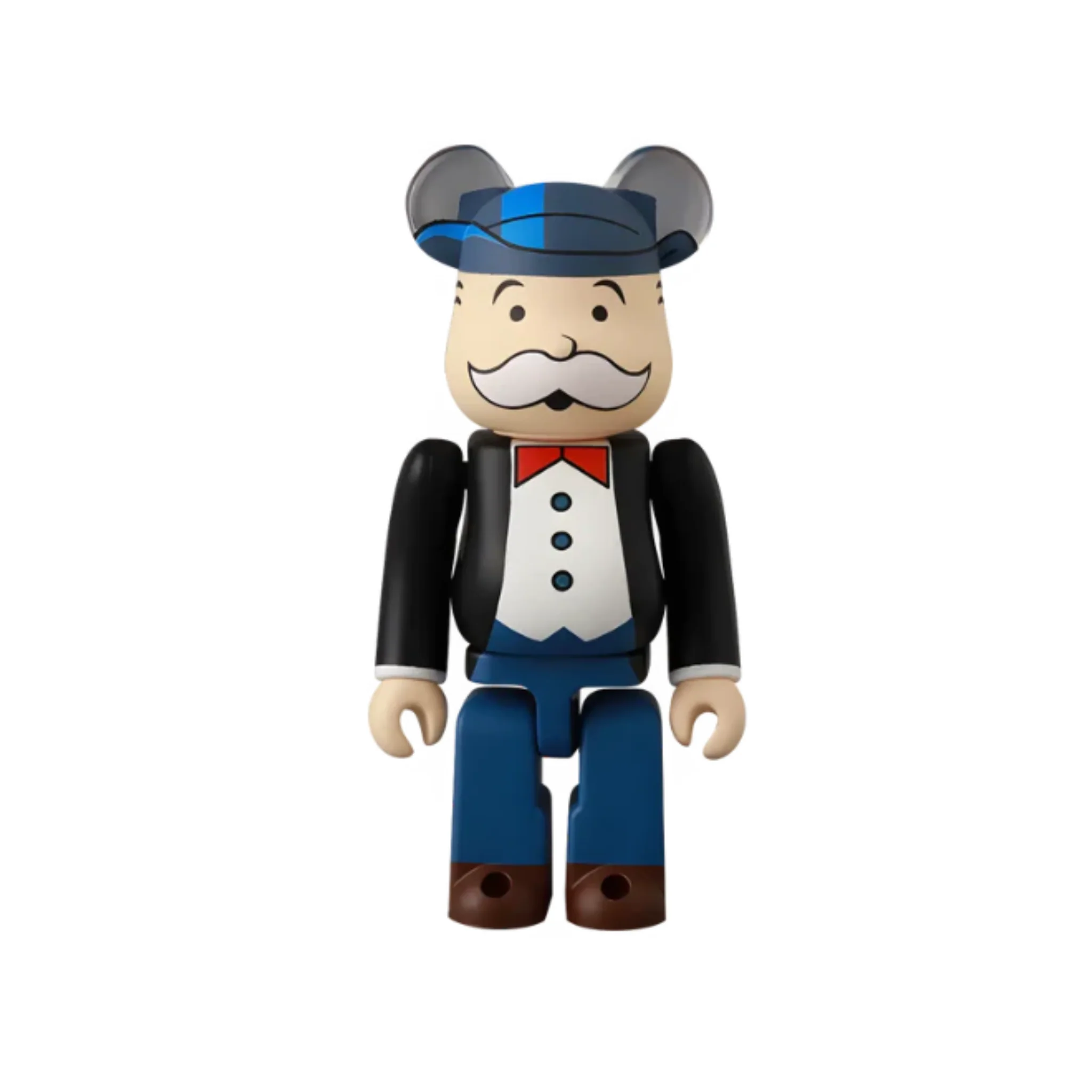 BEARBRICK Series 49 Artist "Mr. Monopoly" 100%