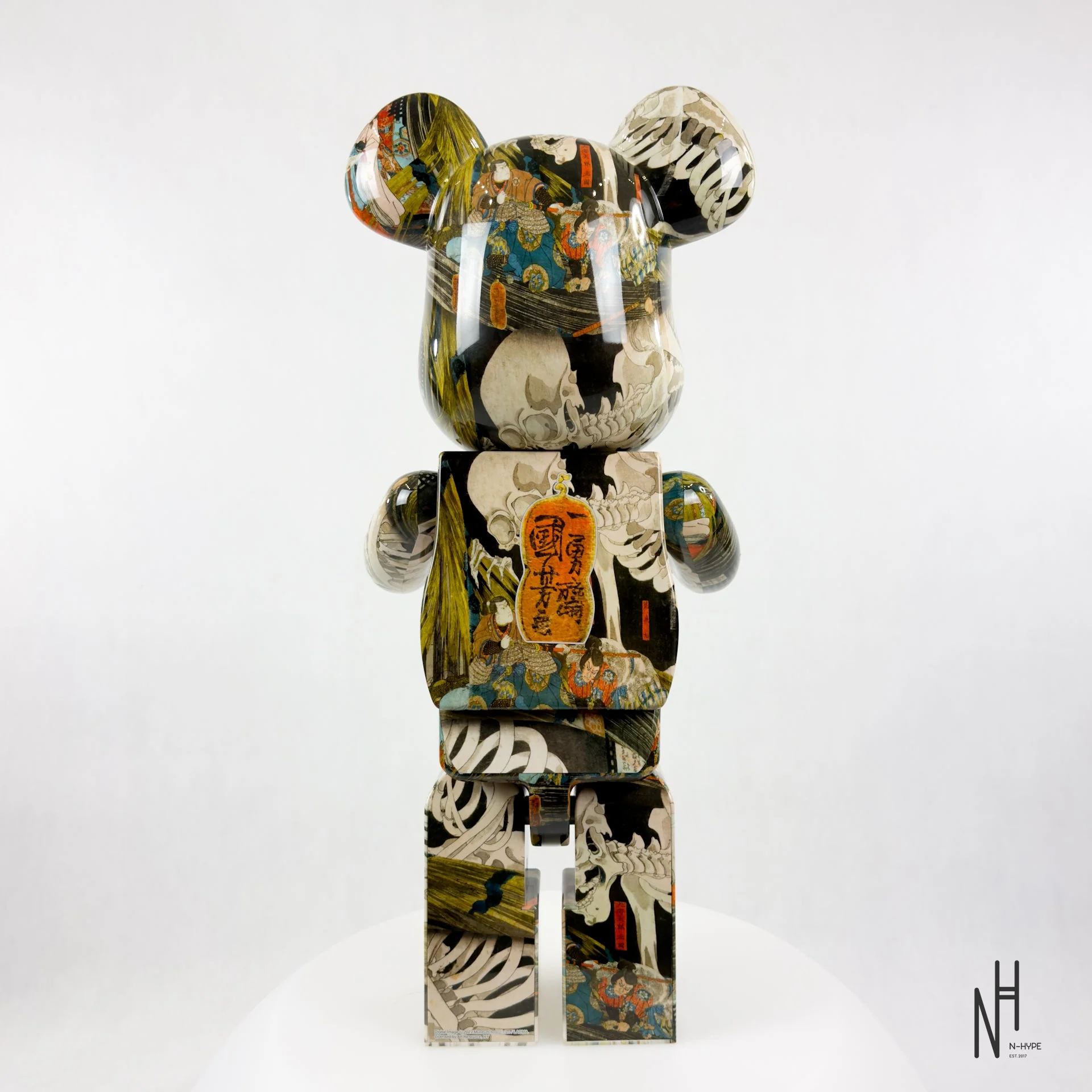 Bearbrick Utagawa Kuniyoshi (The Haunted Old Palace at Soma) 1000% - Image 4