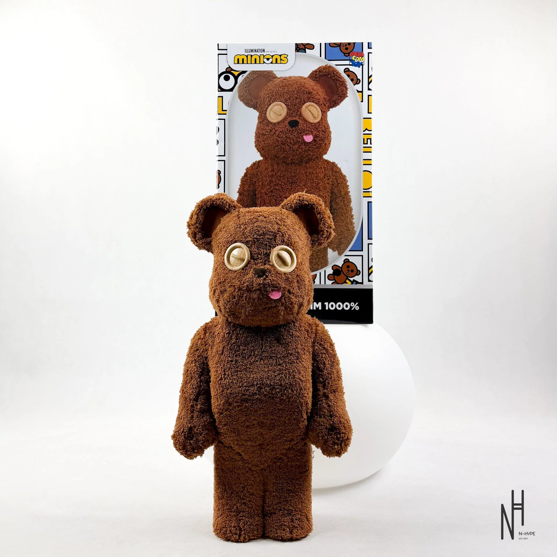 Bearbrick x Illumination Minions Tim 1000% - Image 9