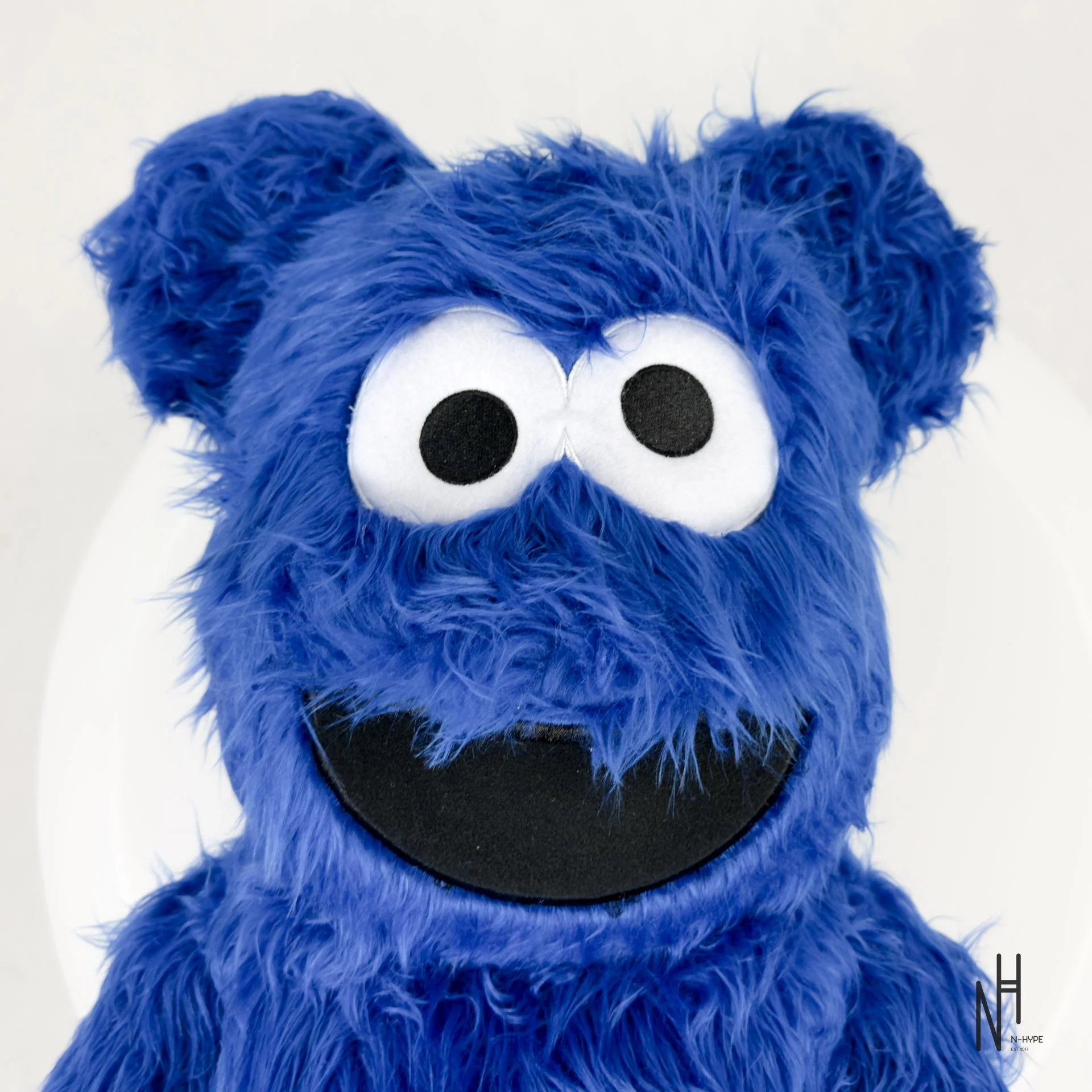 Bearbrick x Sesame Street Cookie Monster Costume Ver. 1000% - Image 6