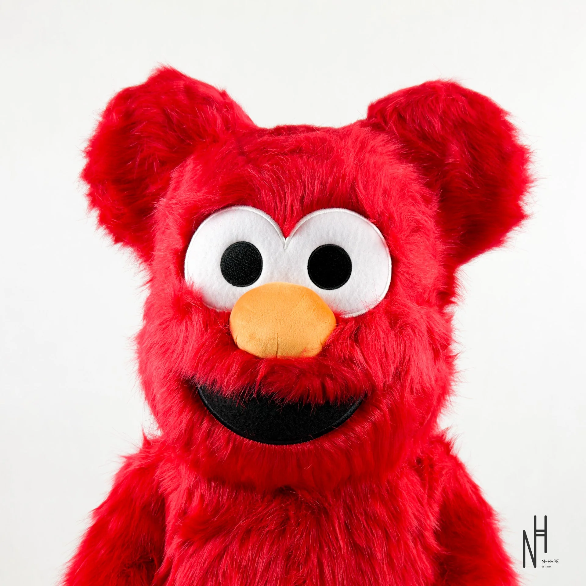 Bearbrick x Sesame Street Elmo Costume Ver. 2 1000% - Image 6
