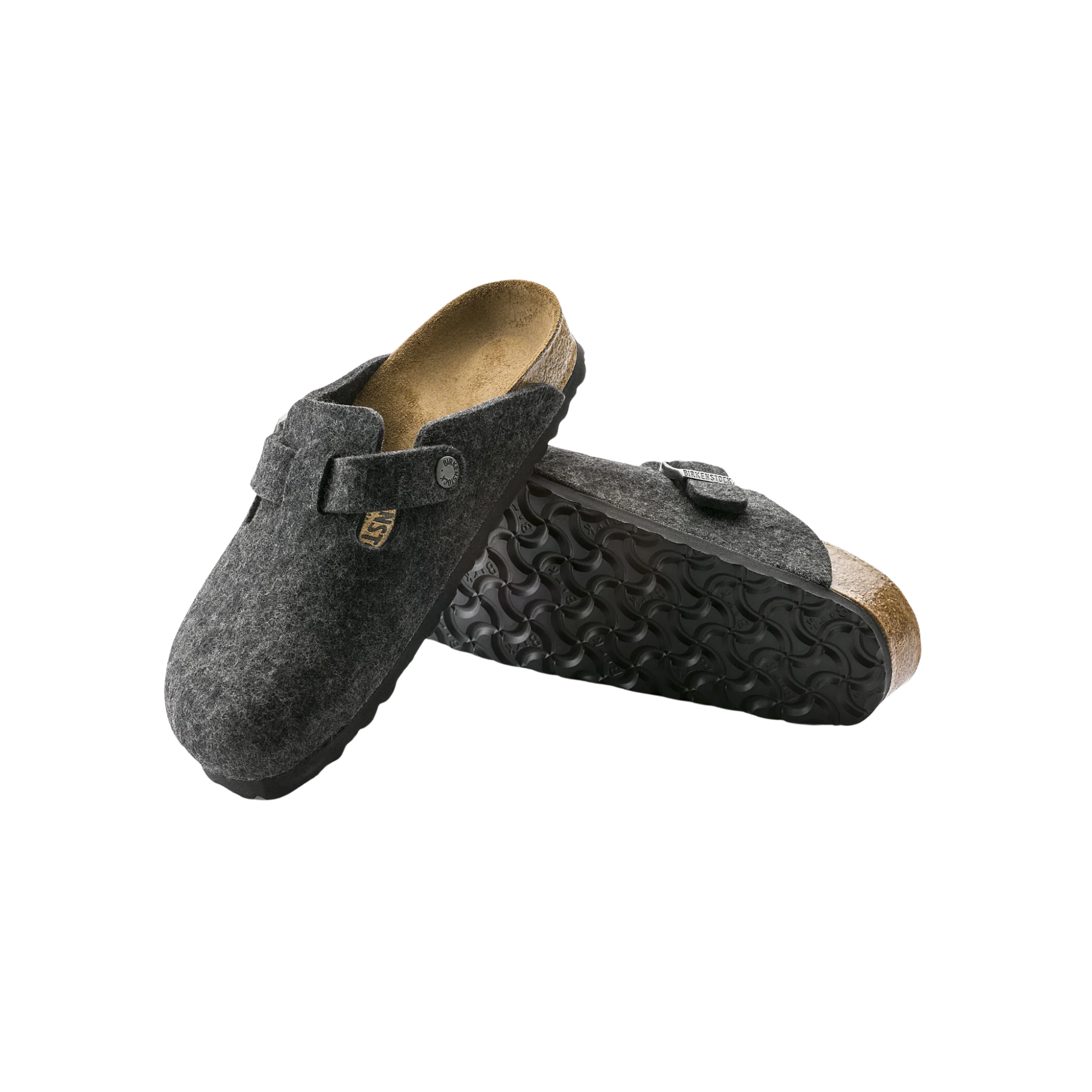 Birkenston Boston Felt Anthracite - Image 3