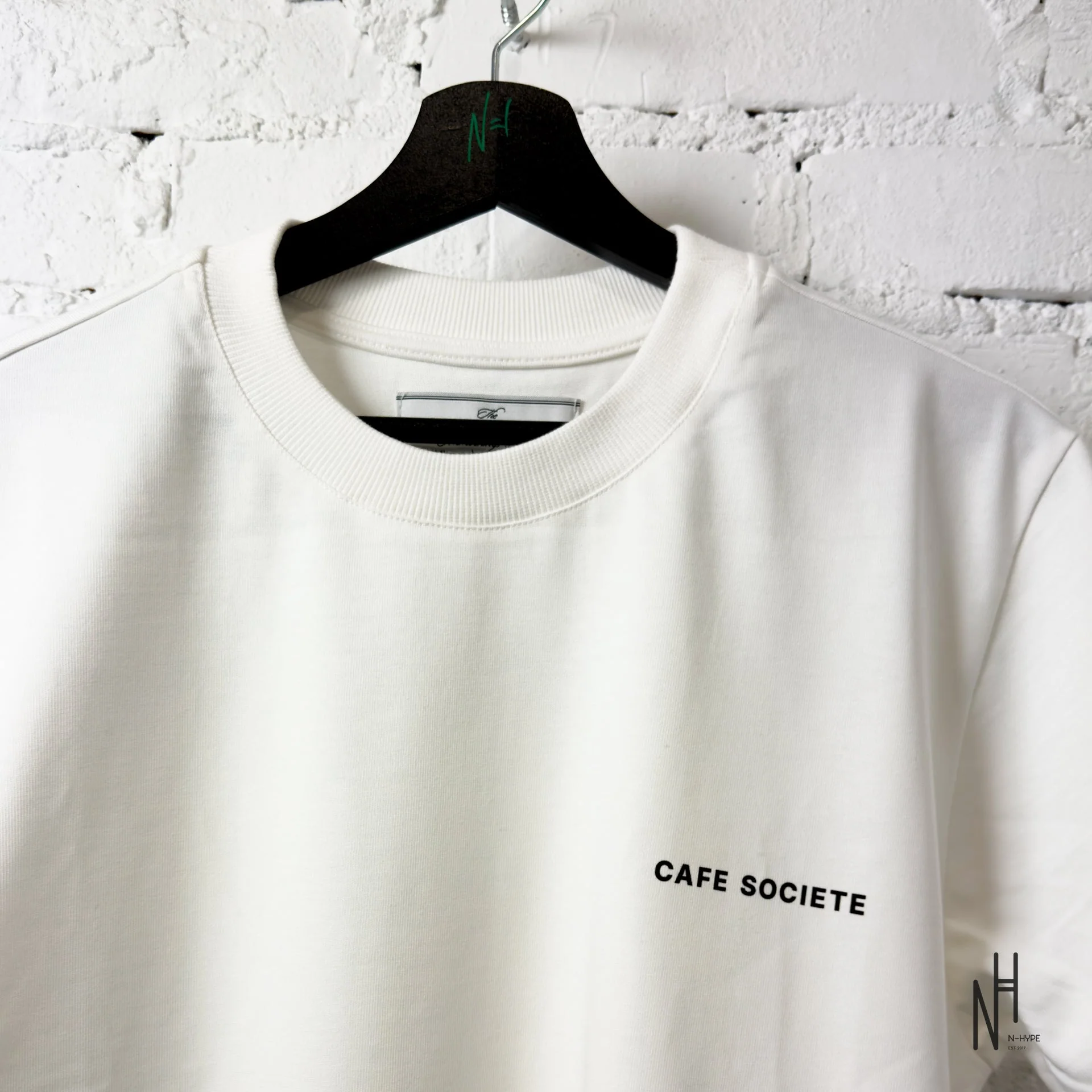 Cafe Societe T-shirt Chandalier (White) - Image 2