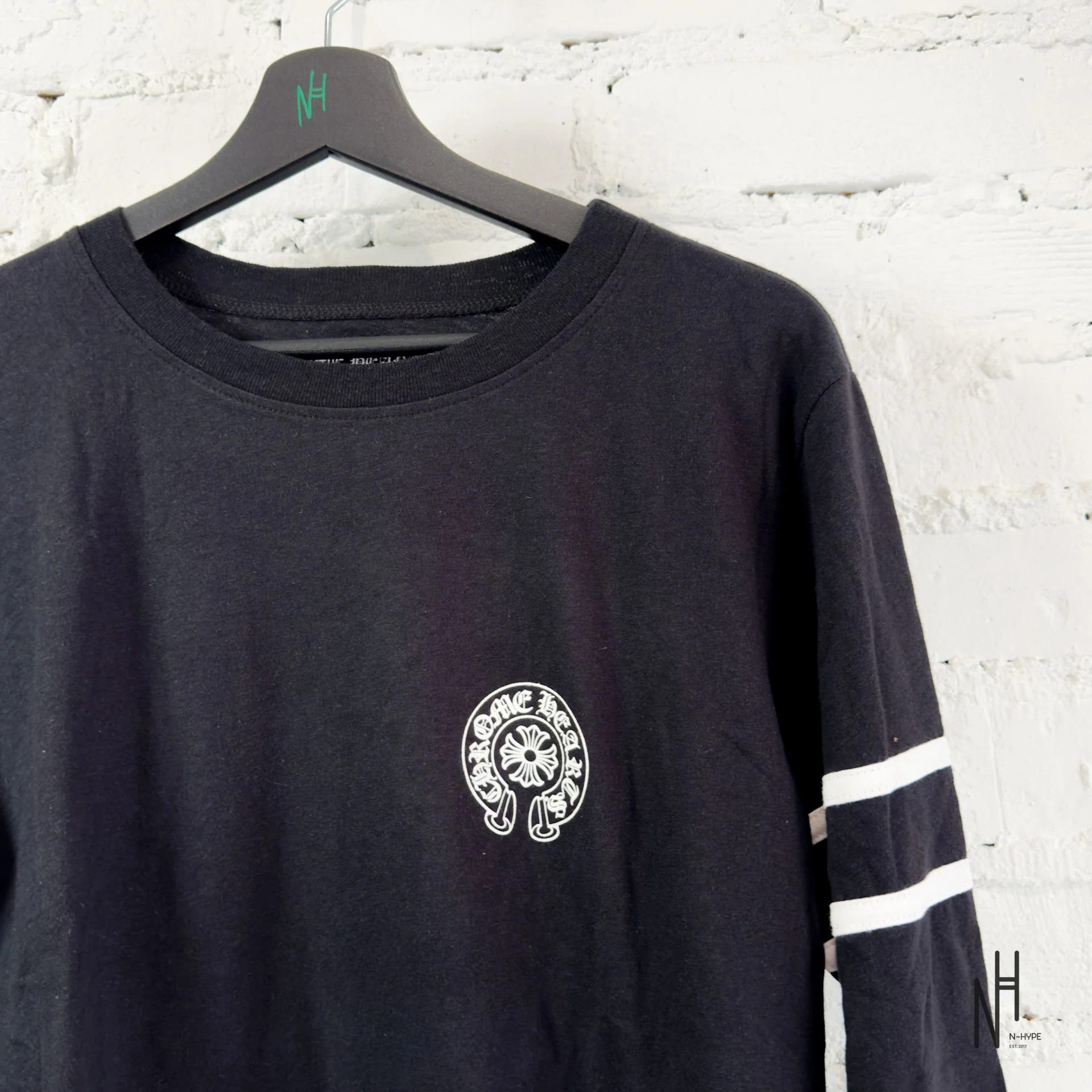 Chrome Hearts 33 Print Striped Longsleeve - Image 2