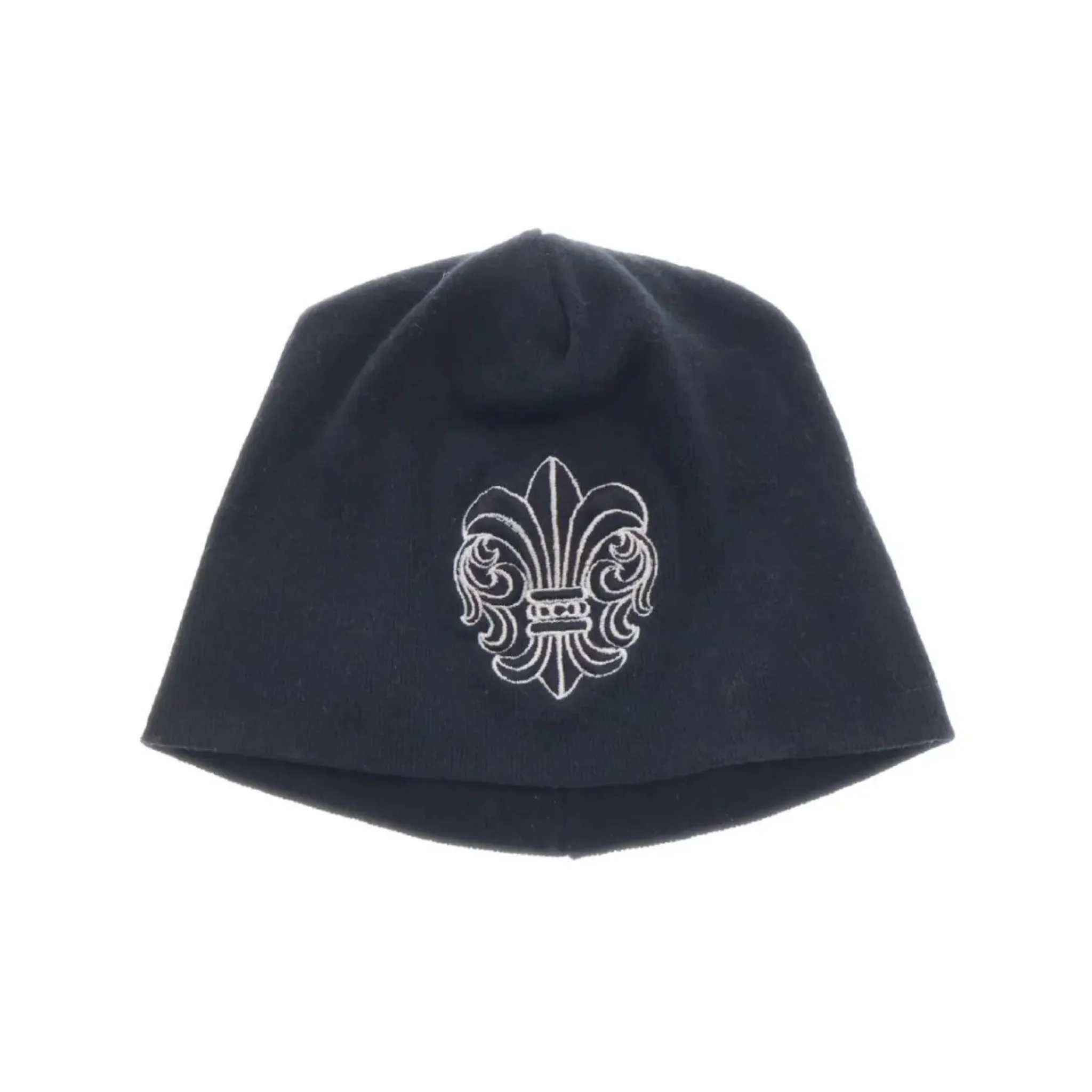 Chrome Hearts 90s BS Fleur Skull Beanie - Image 3