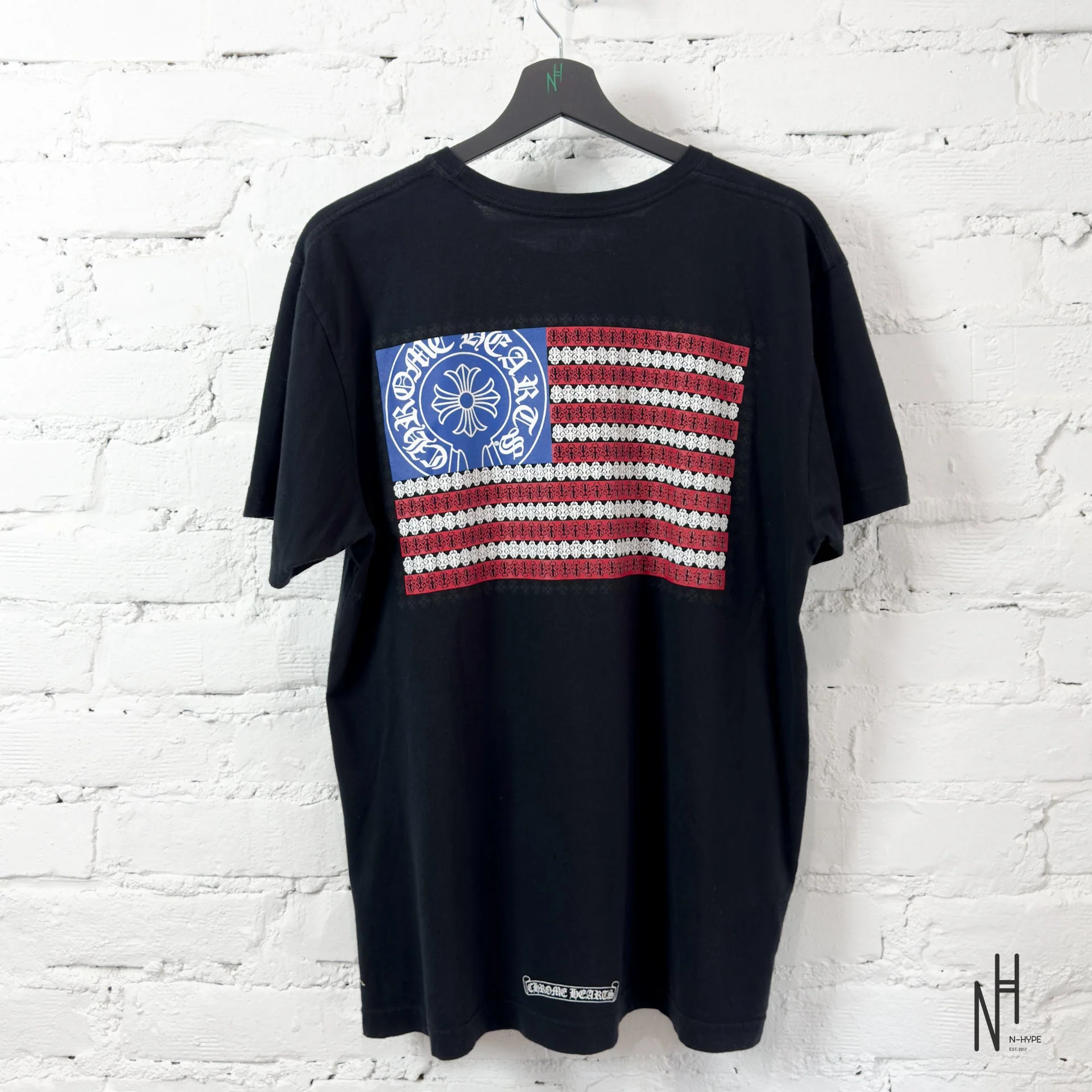 Chrome Hearts American Flag Dagger T-shirt - Image 3