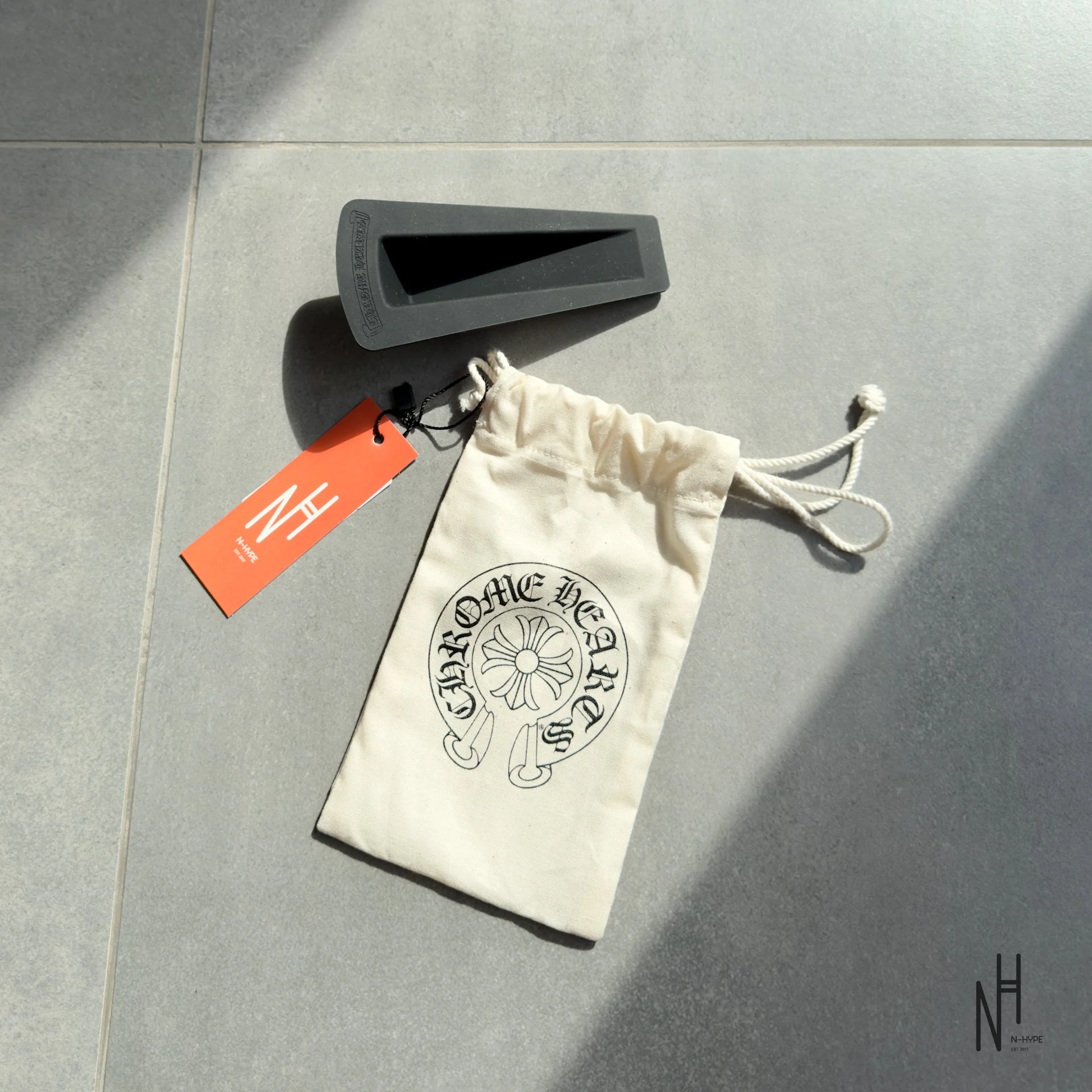 Chrome Hearts Black Cross Doorstop - Image 2