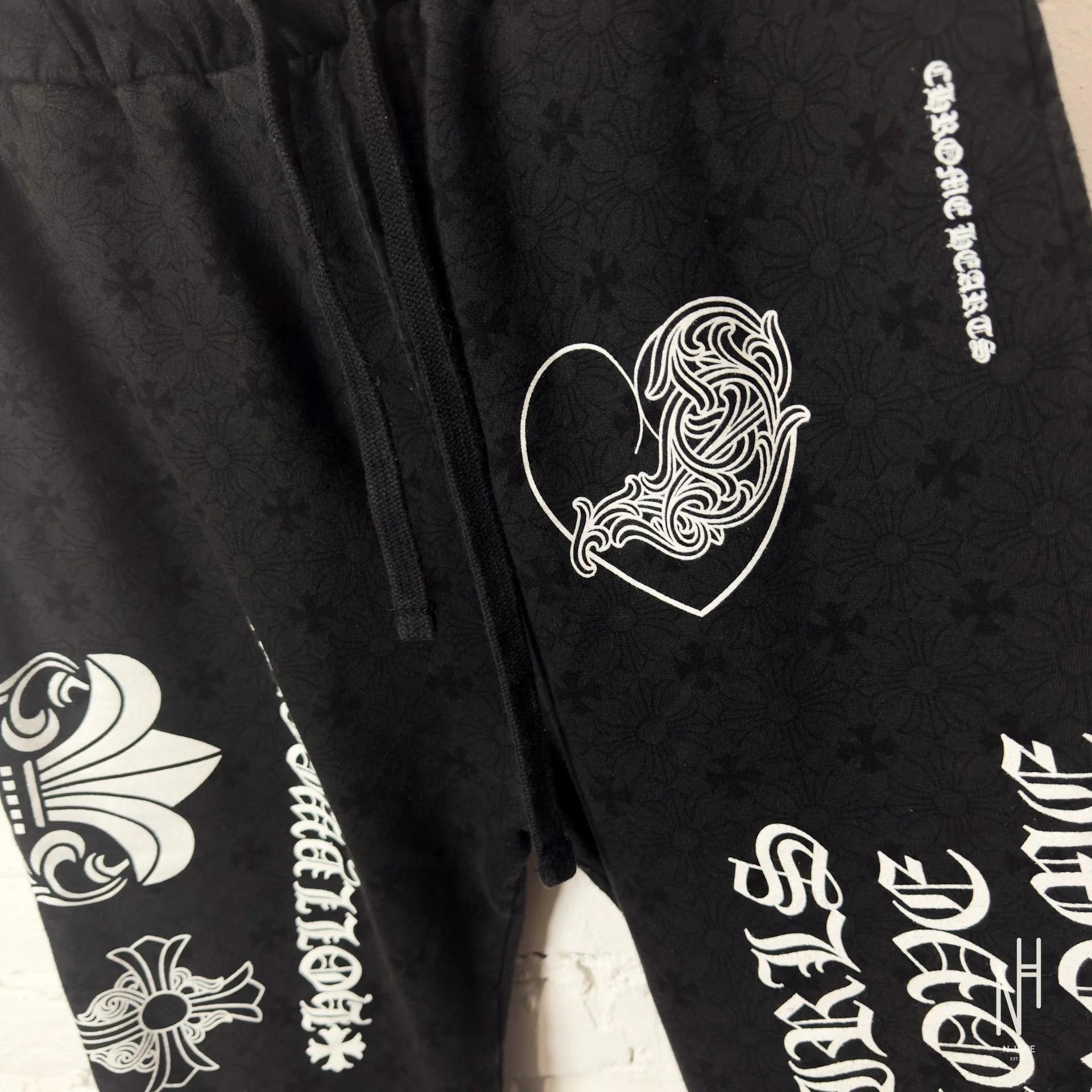 Chrome Hearts Black Sweatpants - Image 2