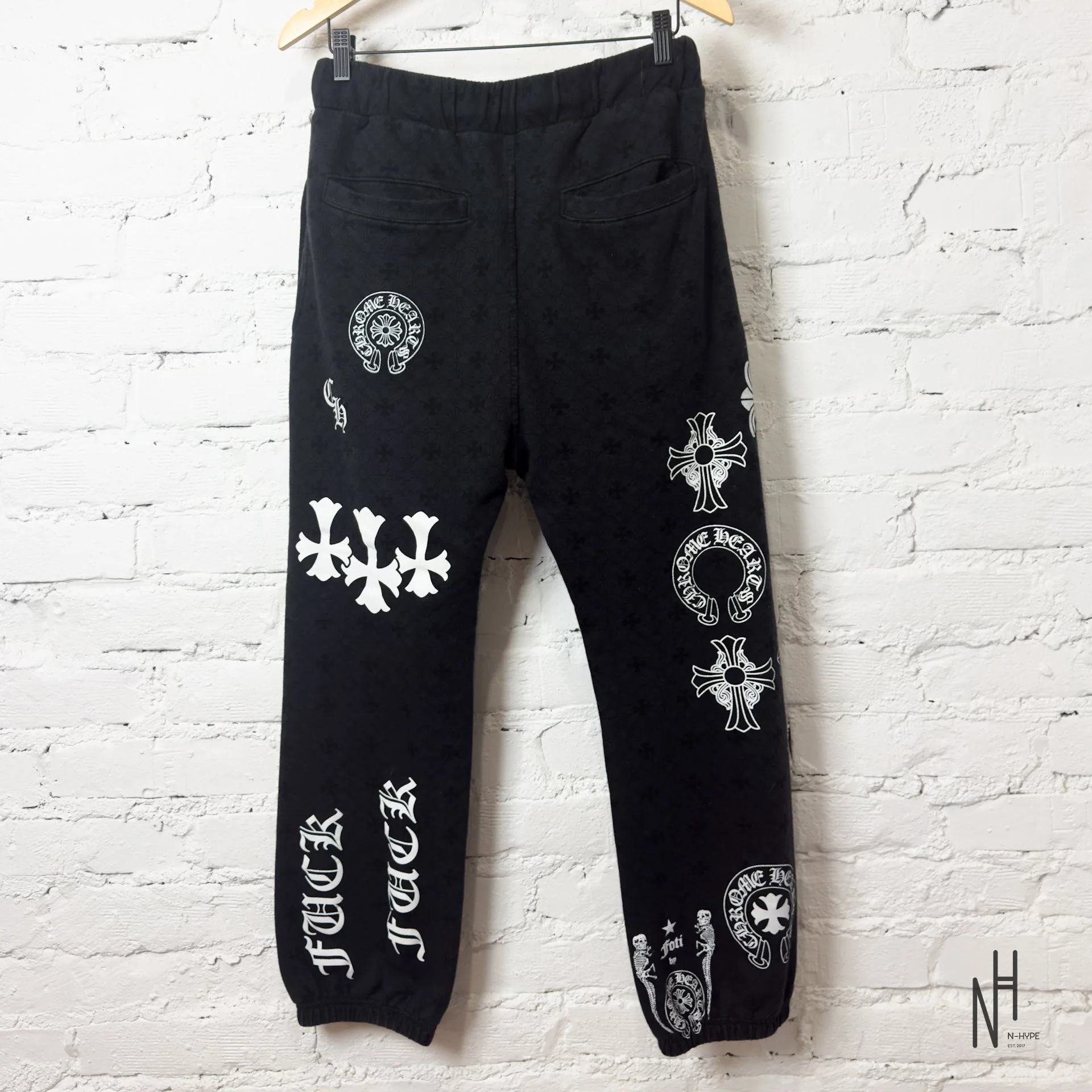 Chrome Hearts Black Sweatpants - Image 3